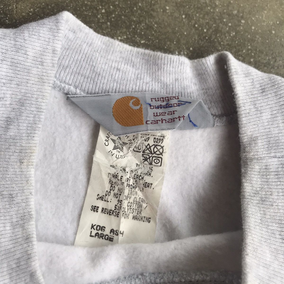 Carhartt Sweatshirt Carhartt Vintage Size US L / EU 52-54 / 3 - 4 Thumbnail