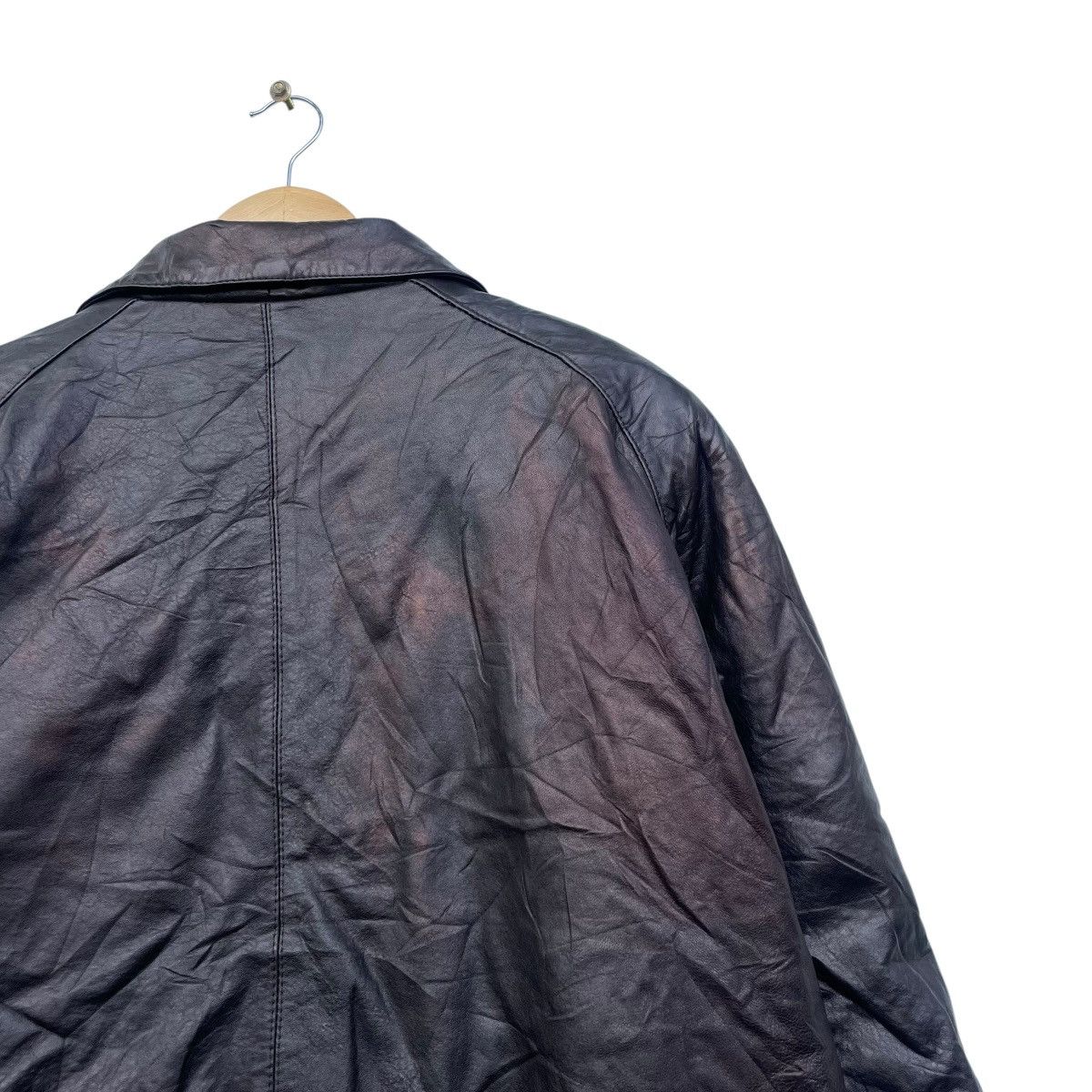 Genuine Leather 💥Vintage Houston Harajuku Mother Leather Double D Pocket Size US M / EU 48-50 / 2 - 6 Thumbnail