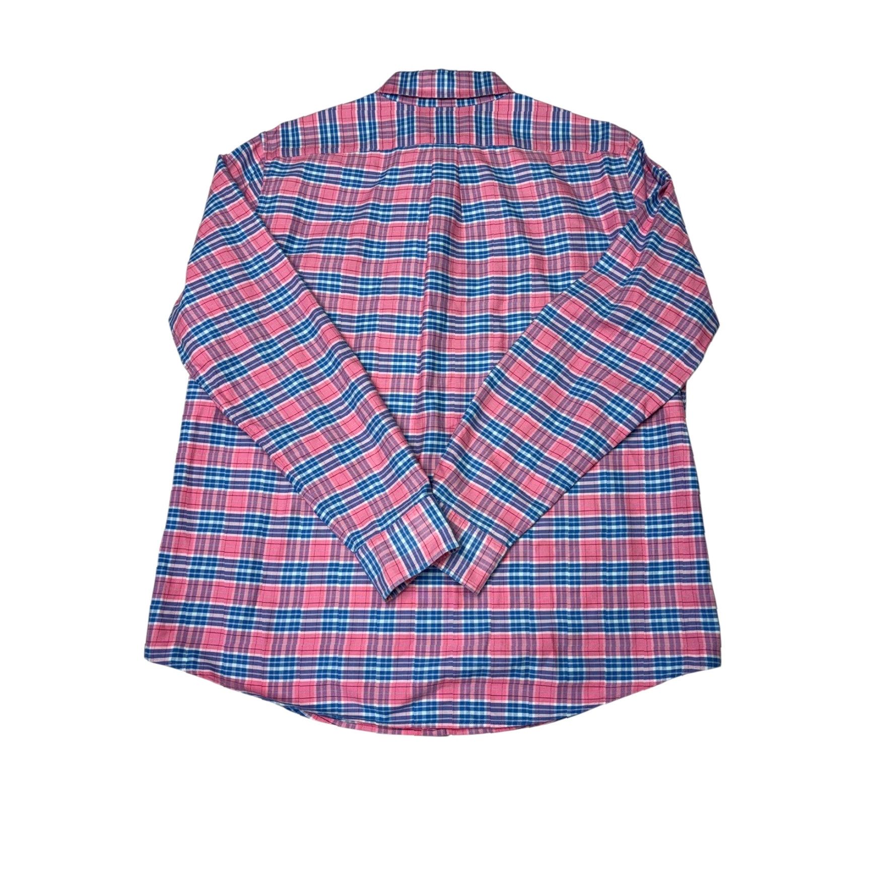 Vineyard Vines Vineyard Vines Slim Fit Shirt Mens Large Plaid Button-Down Long Sleeve Whale Logo Cotton Blend Spandex Size US L / EU 52-54 / 3 - 5 Thumbnail