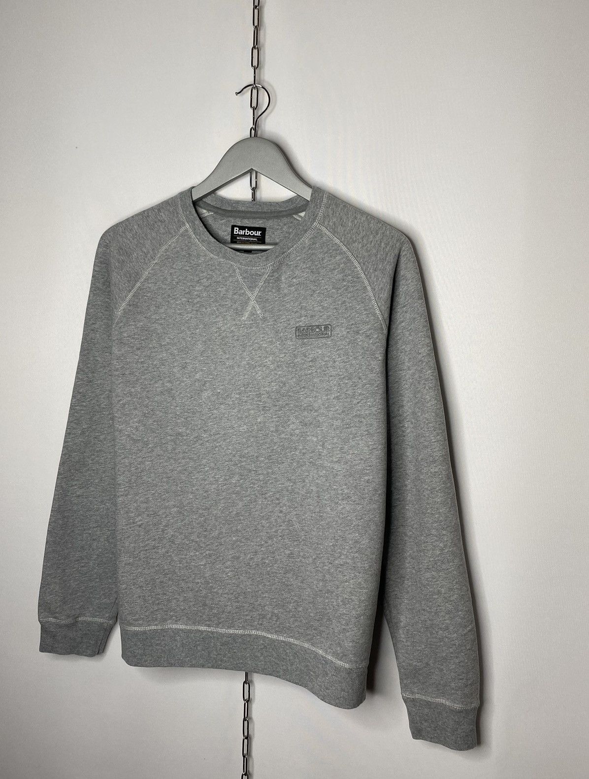Barbour × Vintage 🔥Vintage Barbour International Based Sweatshirt Pullover🔥 Size US M / EU 48-50 / 2 - 3 Thumbnail