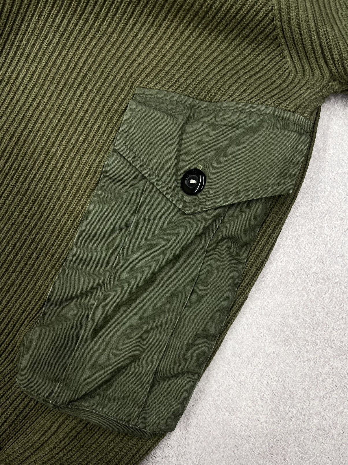 G-Star Vintage G Star Raw New Major Knit Sweater Khaki Military Size US M / EU 48-50 / 2 - 5 Thumbnail