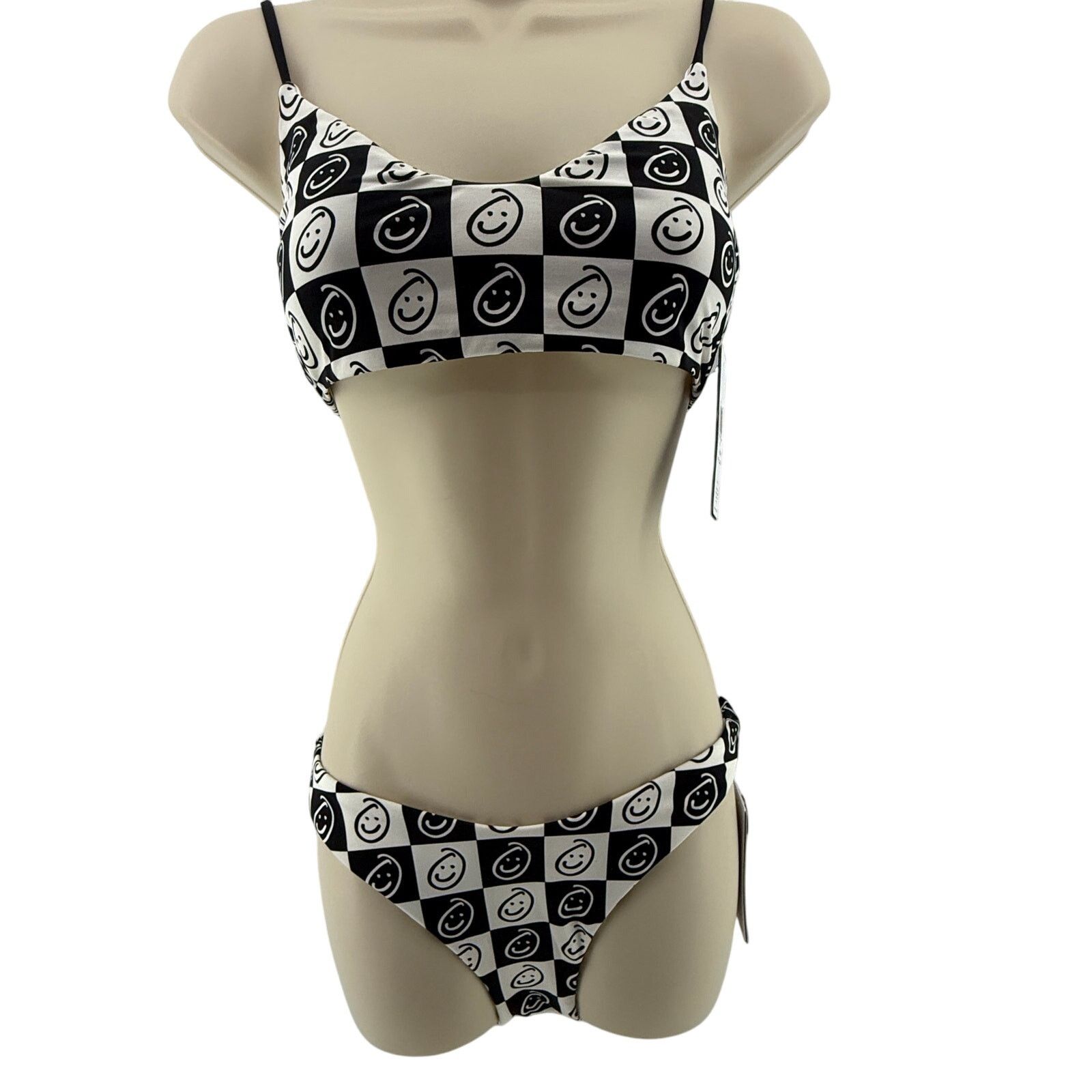 Hurley Hurley Women's Smiley Plaid Moderate Reversible Bottoms Size ONE SIZE - 1 Thumbnail