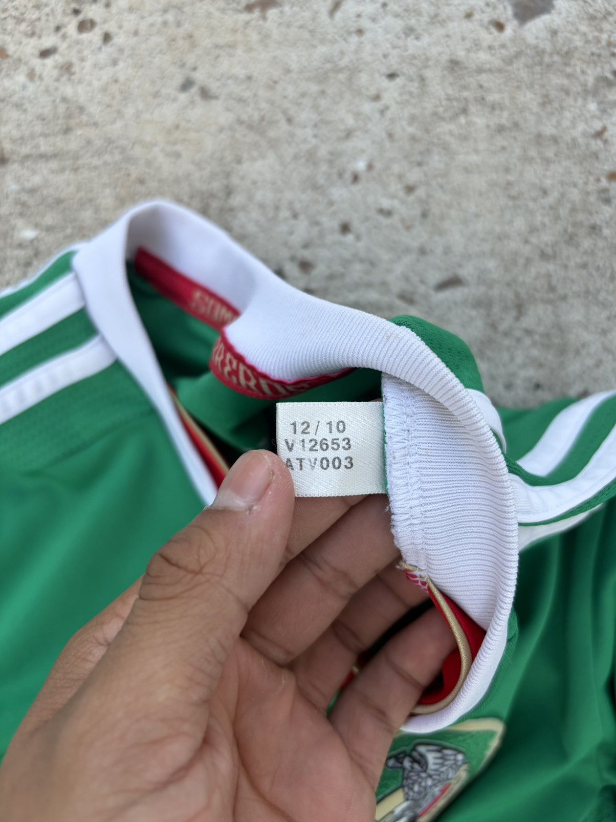 Adidas 2011/12 Adidas Mexico national team Home soccer jersey Size US S / EU 44-46 / 1 - 4 Thumbnail