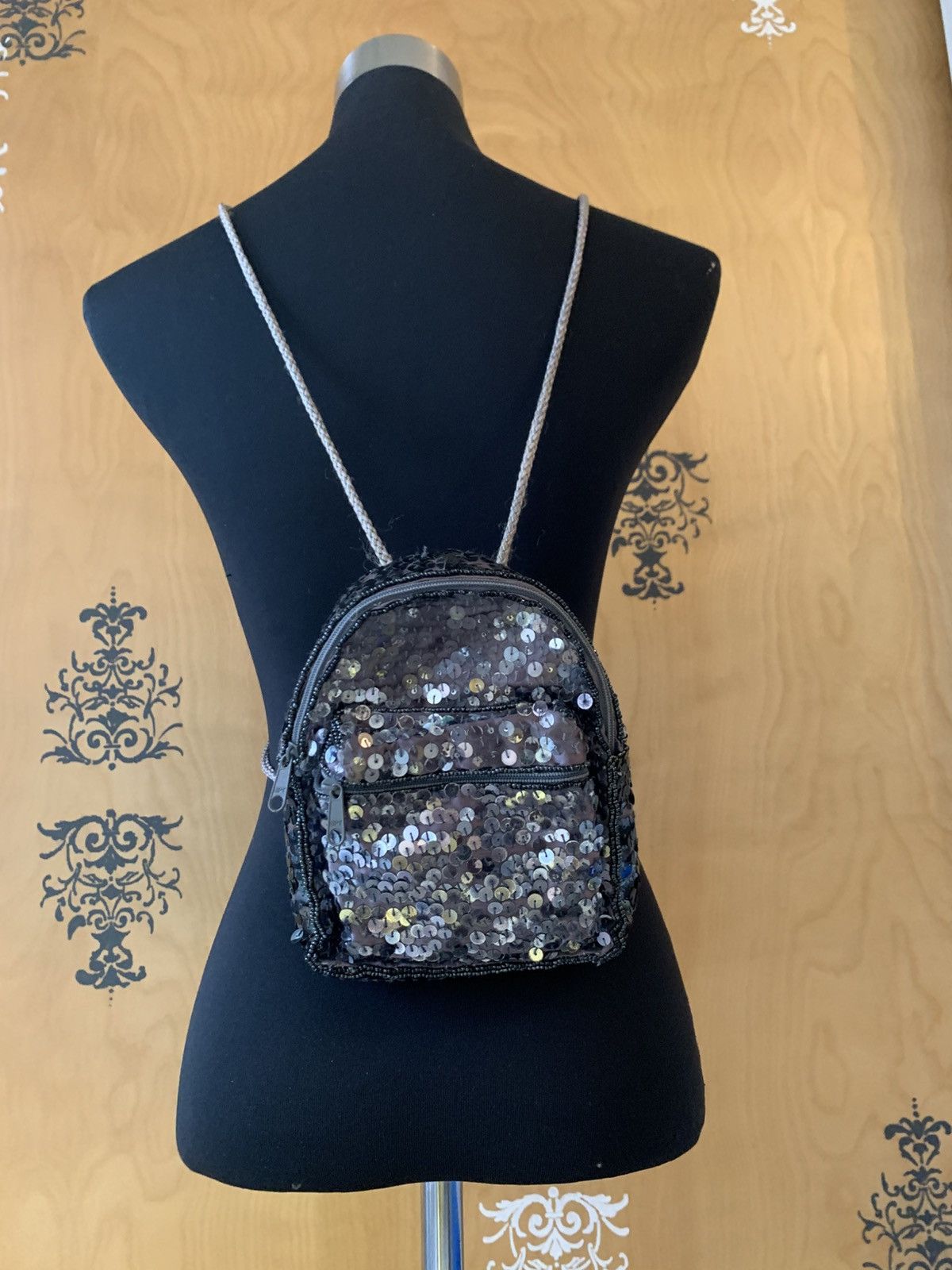 Vintage Vintage 90s Sequin Mini BackPack Size ONE SIZE - 15 Thumbnail