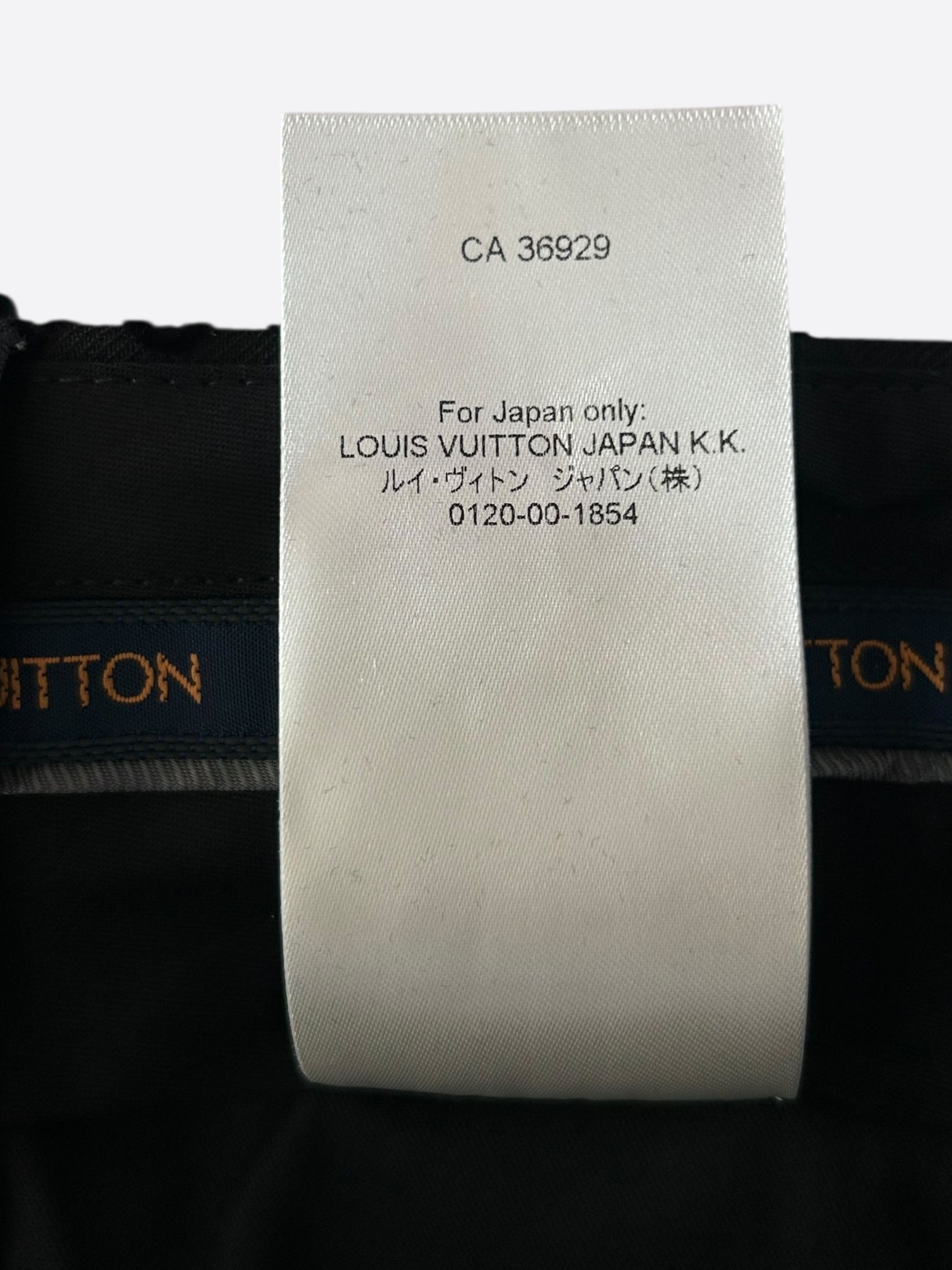 Louis Vuitton Louis Vuitton Black Crystal Monogram Trousers Size 34S - 7 Thumbnail