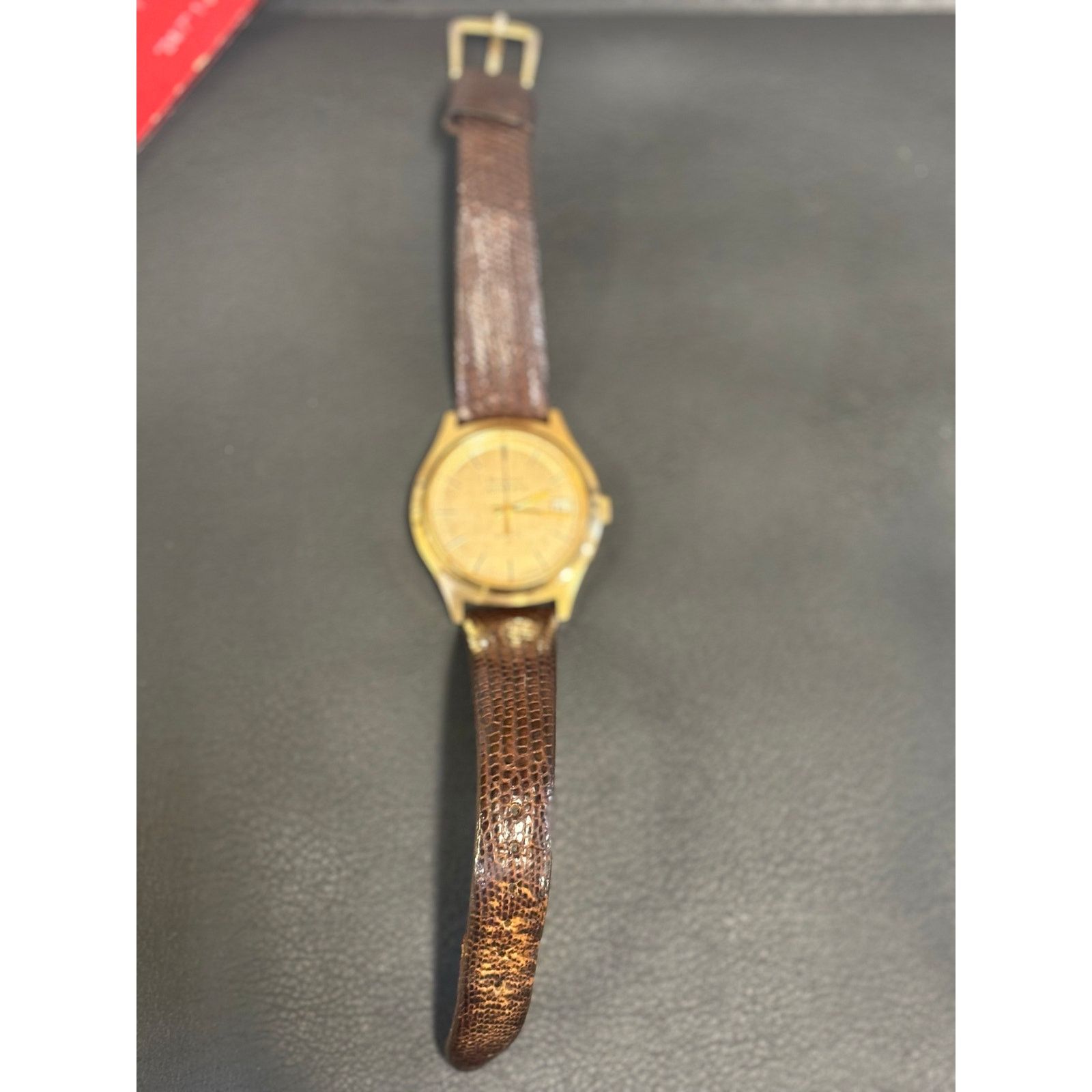Bulova Vintage Bulova N8 Gold Tone Mens Watch! New Battery! Size ONE SIZE - 8 Thumbnail