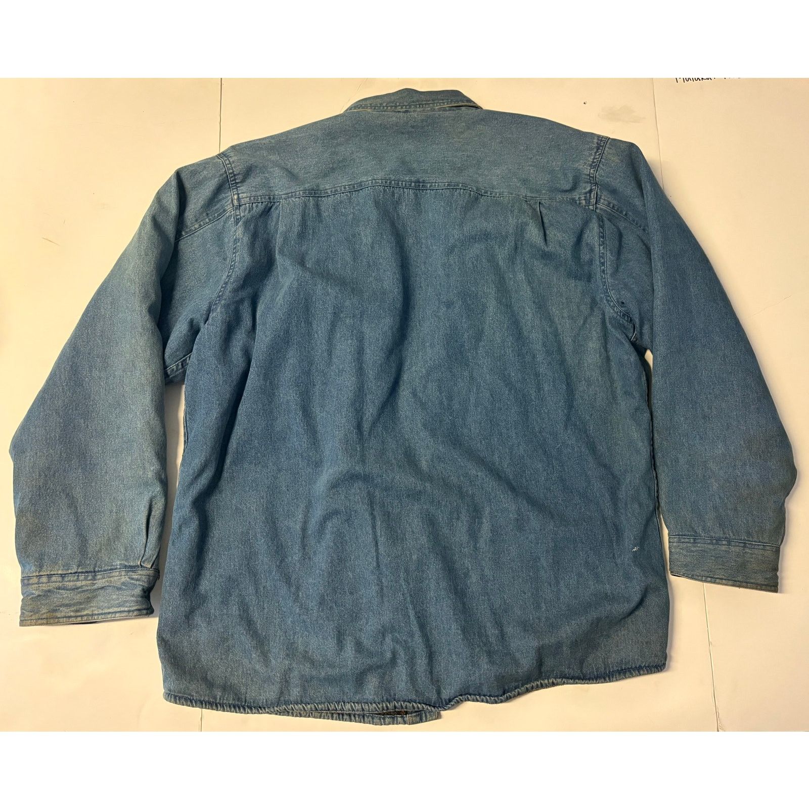 Roundtree & Yorke Vintage Roundtree and Yorke outdoors denim fleece jacket L Size US L / EU 52-54 / 3 - 8 Thumbnail
