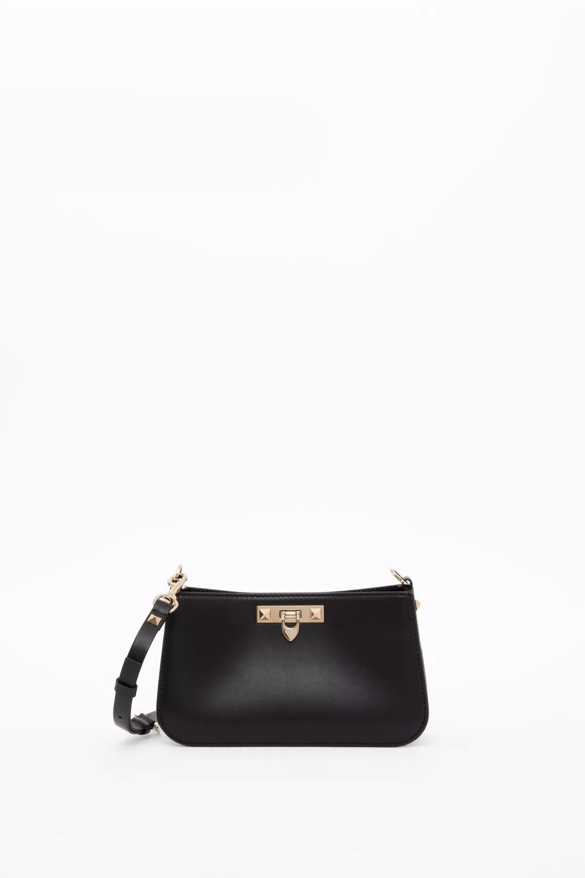 Valentino oc11z0725 Size:OS/Fierce Small Calfskin Bag in Black Size ONE SIZE - 1 Thumbnail