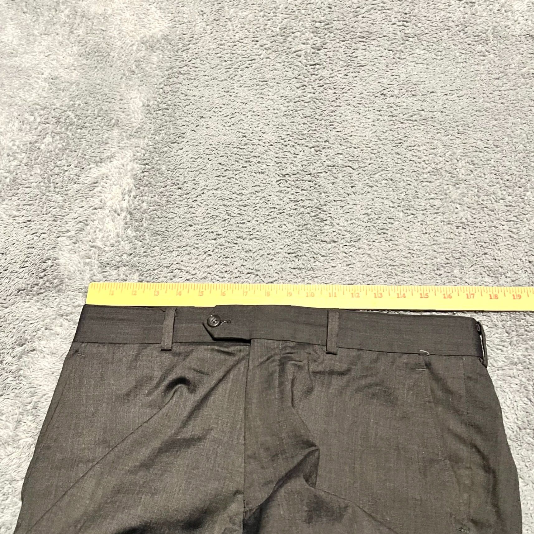 John Varvatos John Varvatos Pants Mens 34 Tricot Dress Slacks Trousers Gray Mens 34 Regular Gray Dress Pants 32 Inseam Size US 34 / EU 50 - 7 Thumbnail