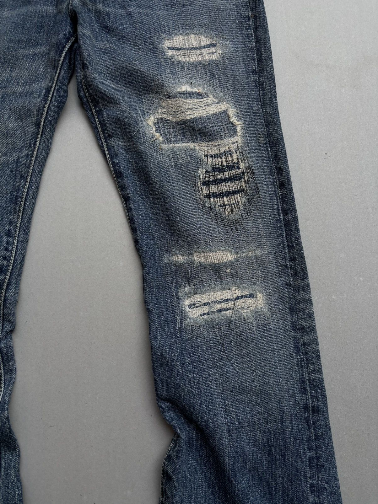 Johnbull Lace up flare jeans Size US 28 / EU 44 - 3 Thumbnail