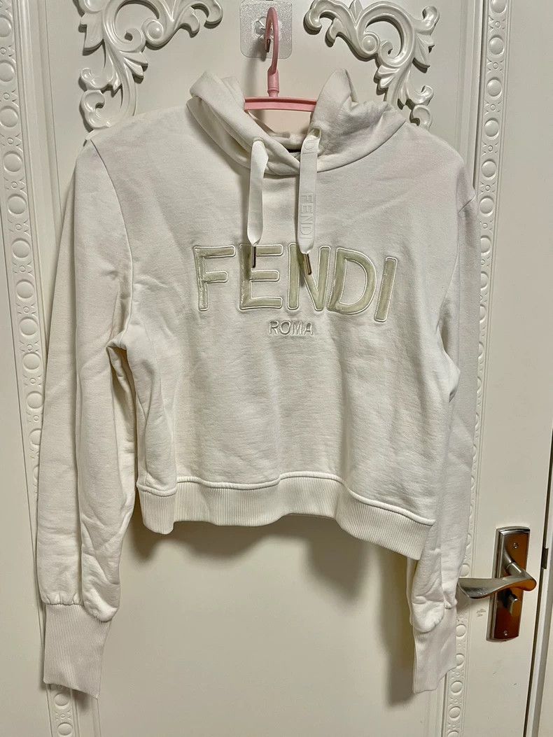 Fendi Fendi Hoodie Sweatshirt M Size Size US M / EU 48-50 / 2 - 1 Thumbnail