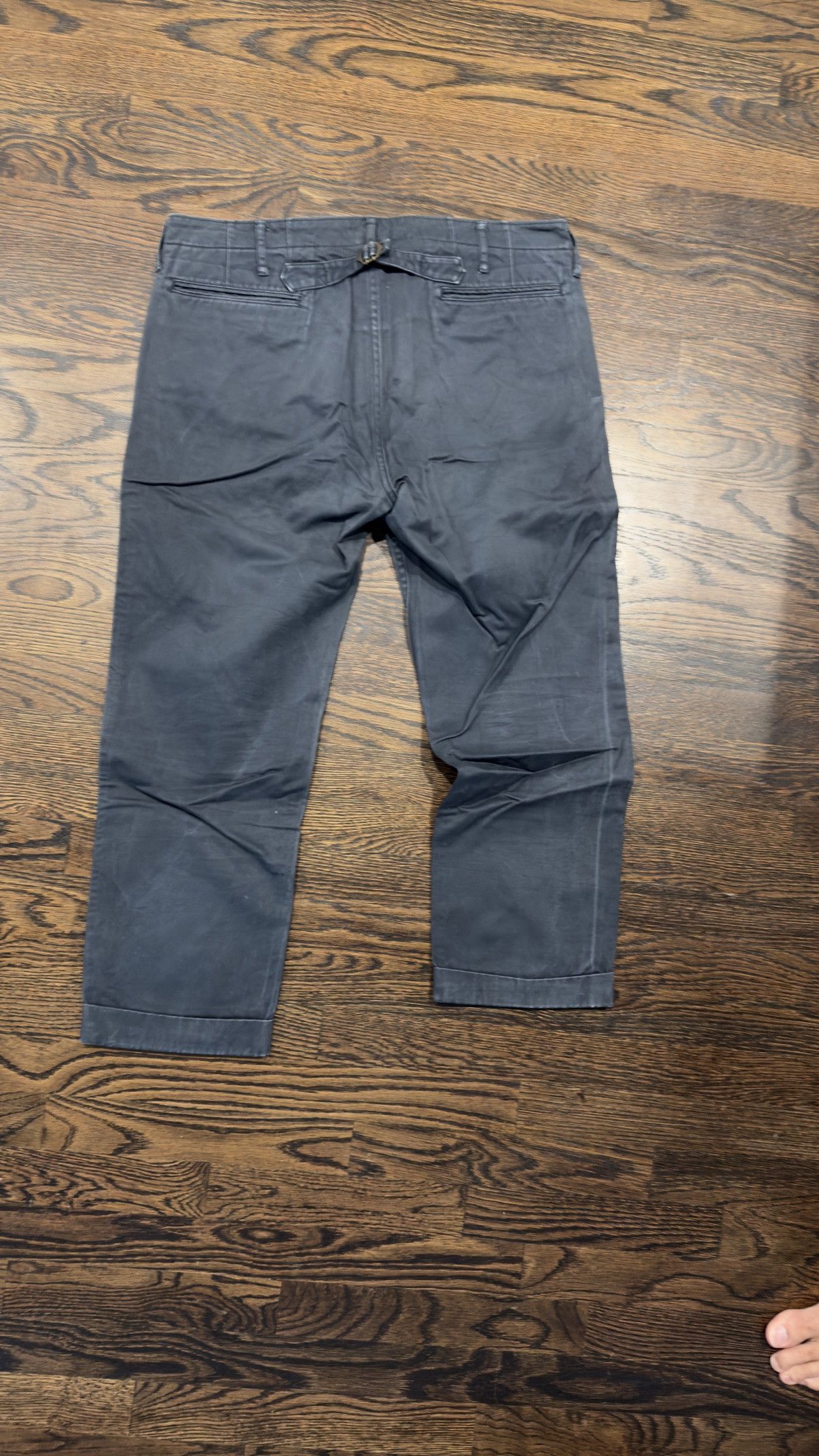 Visvim Visvim High-Water Chino Navy - Size 3 - Made in Japan Size US 32 / EU 48 - 2 Thumbnail