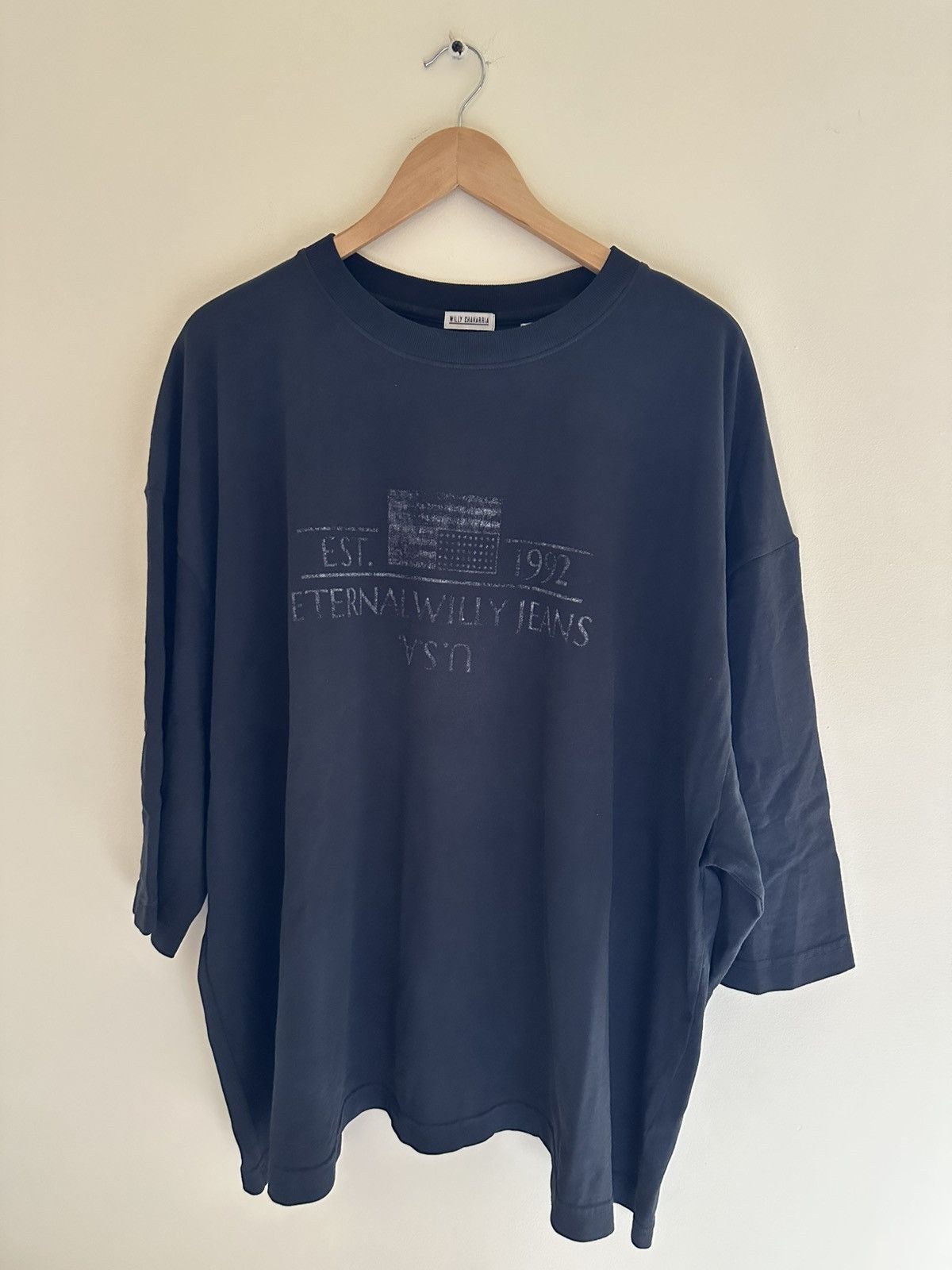 Willy Chavarria Willy Chavarria Eternal Willy Jeans Tee Size US XL / EU 56 / 4 - 2 Thumbnail