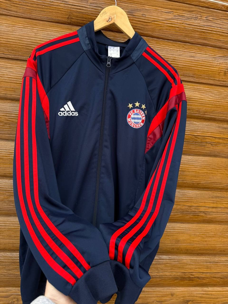 Adidas Adidas FC Bayern Munich Track Jacket Soccer Football Size US XL / EU 56 / 4 - 4 Thumbnail