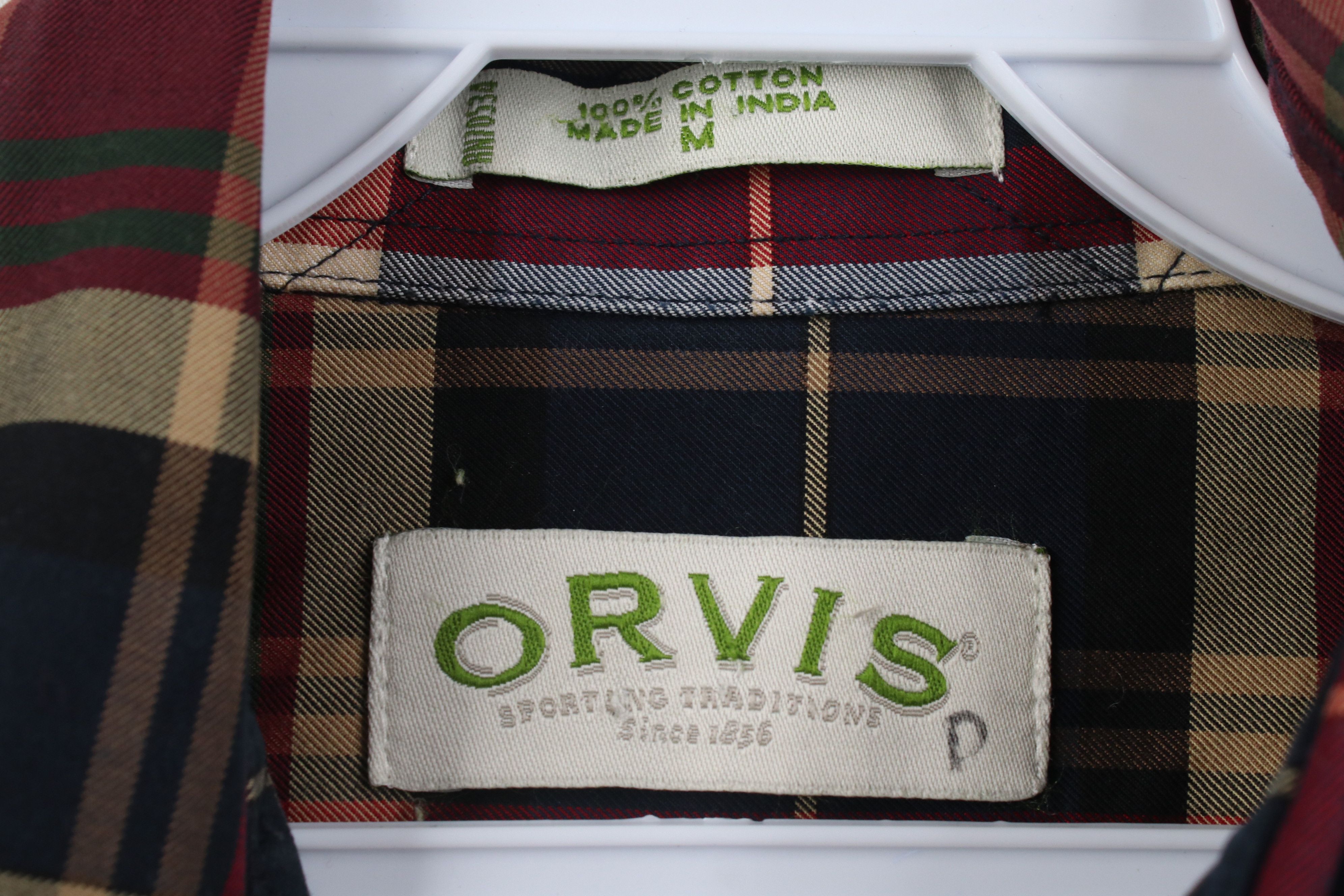 Orvis Vintage Y2K Orvis Heavyweight Collared Button Down Shirt Size US M / EU 48-50 / 2 - 8 Thumbnail