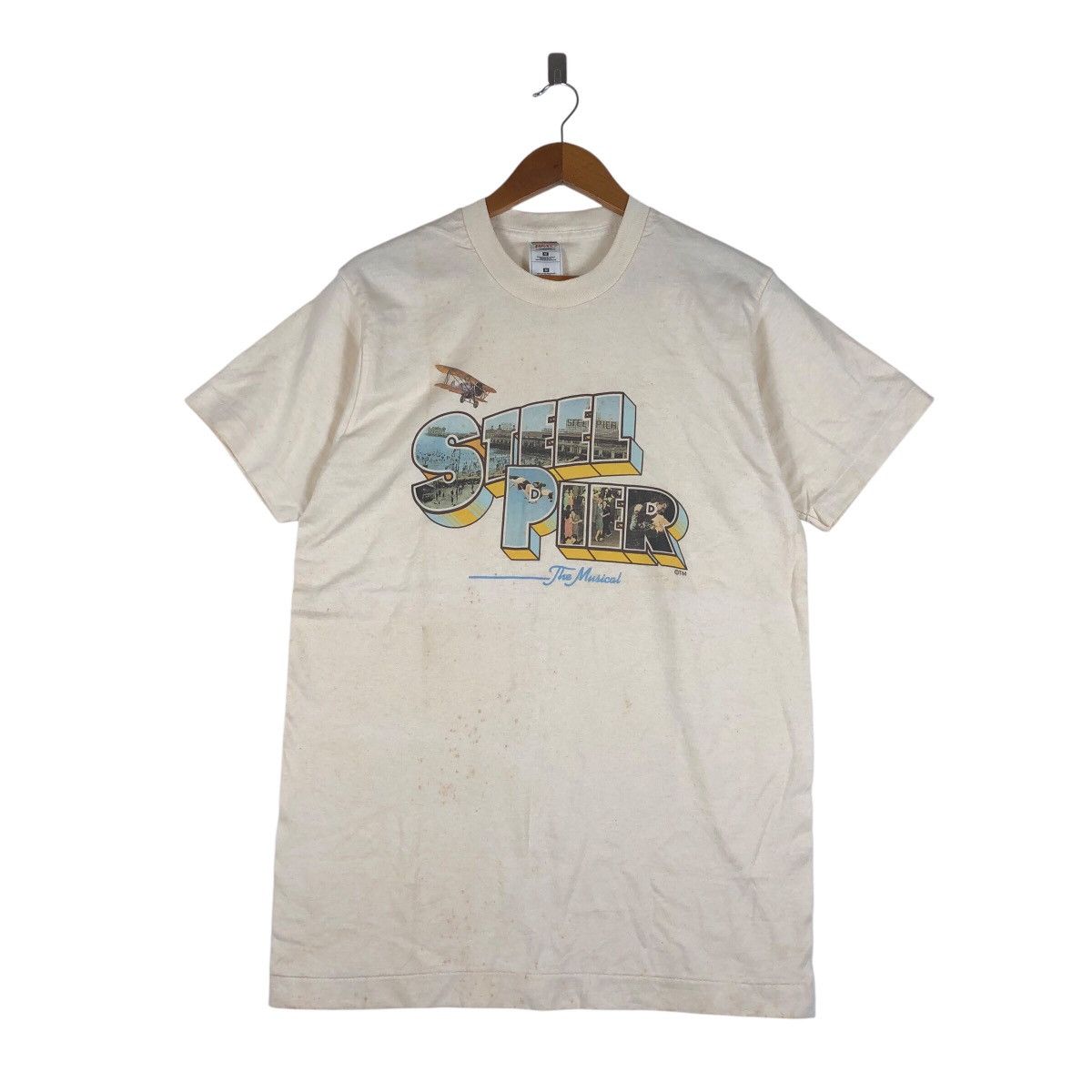 Fruit Of The Loom STEEL PIER The Musical Vintage T-Shirt Size US M / EU 48-50 / 2 - 1 Thumbnail