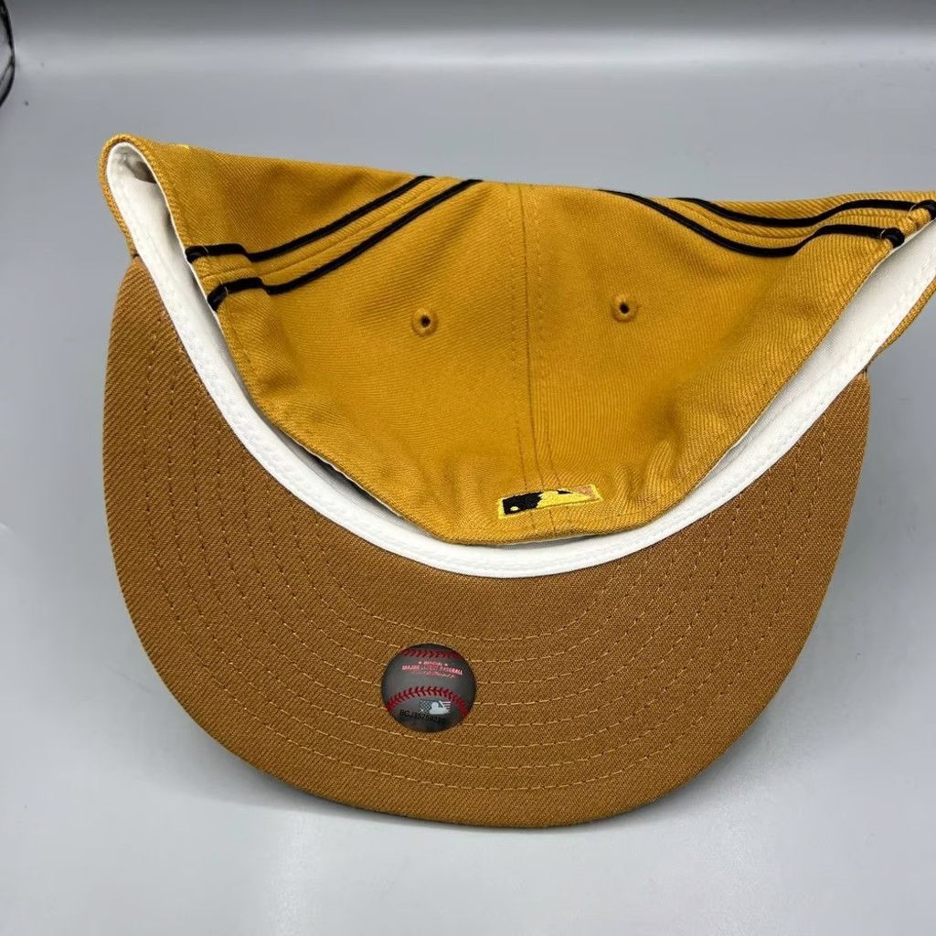 New Era Detroit Tigers Hat Men 7 5/8 Brown World Series Fitted Cap Size ONE SIZE - 4 Thumbnail
