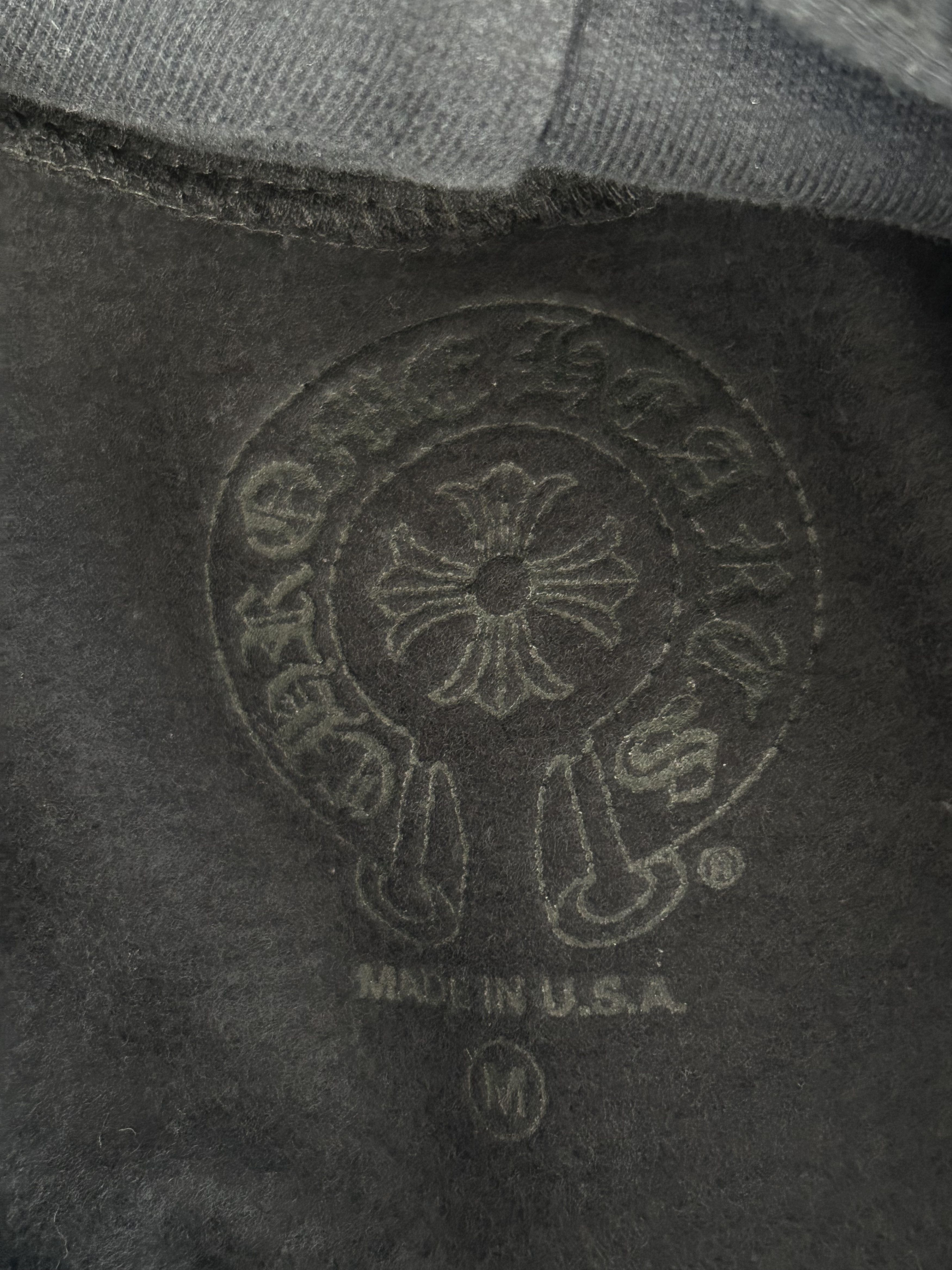 Chrome Hearts Chrome Hearts Black Miami Exclusive Cross Logo Hoodie Size US M / EU 48-50 / 2 - 3 Thumbnail