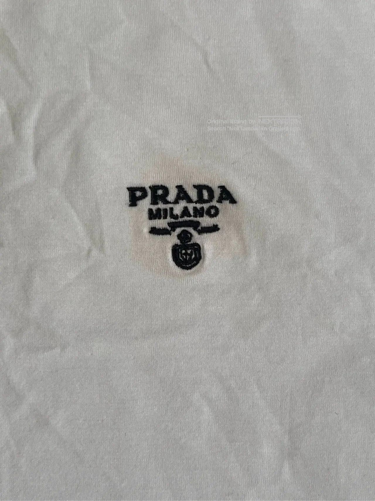 Prada Prada SS22 Logo Polo Shirt White Men S New Size US S / EU 44-46 / 1 - 3 Thumbnail