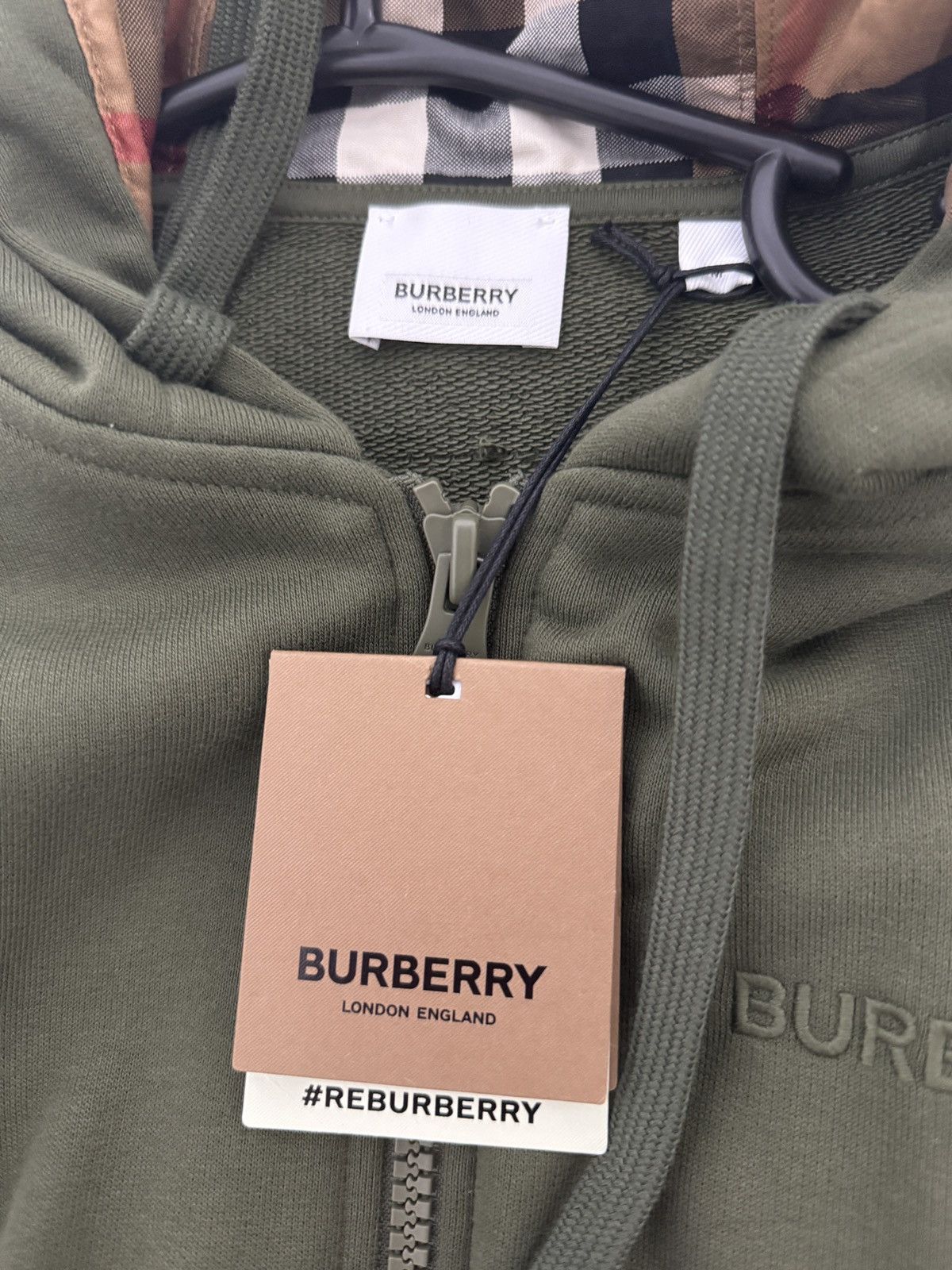 Burberry Burberry zip up hoodie Size US M / EU 48-50 / 2 - 4 Thumbnail