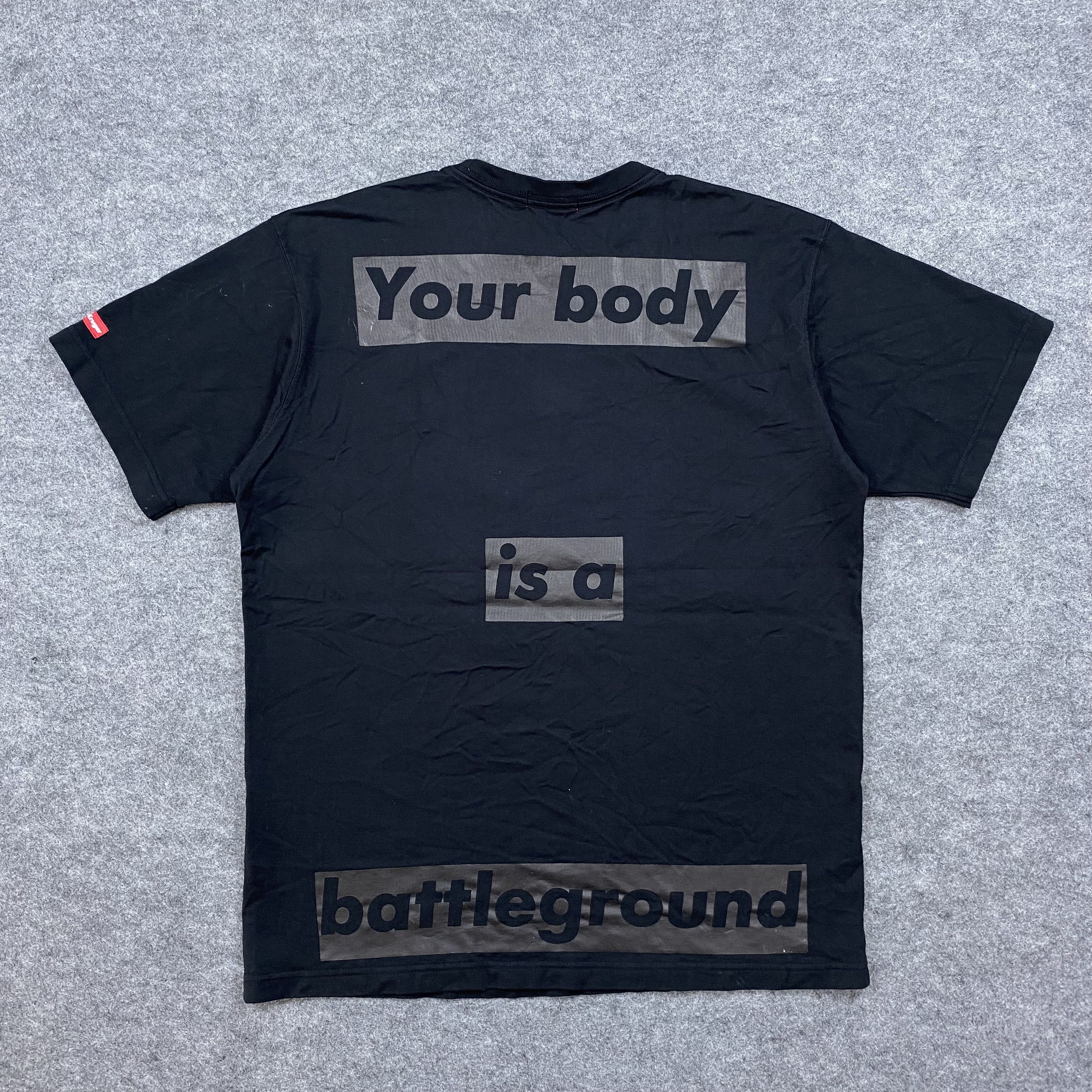 Barbara Kruger barbara kruger Your body is a battleground Tshirt-M082 Size US L / EU 52-54 / 3 - 2 Thumbnail