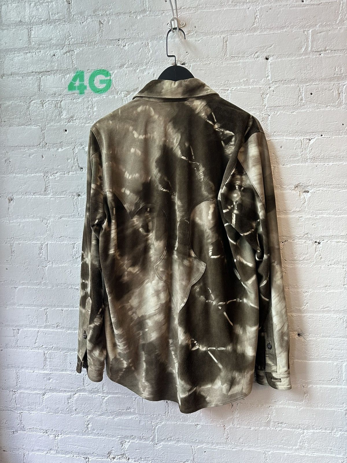 Chrome Hearts CHROME HEARTS TIE DYE SUEDE LEATHER FLUR M-XL Size US M / EU 48-50 / 2 - 4 Thumbnail