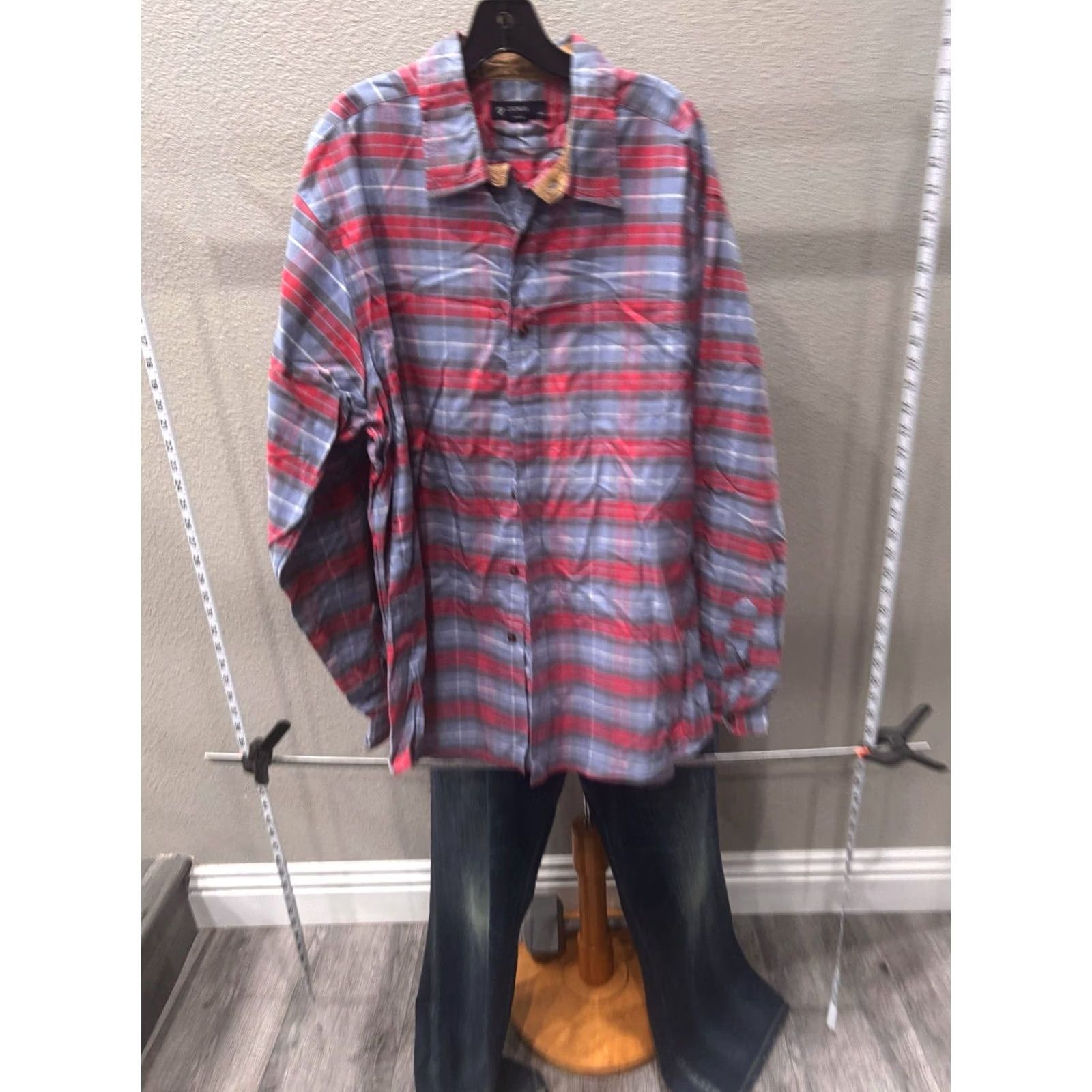 Cremieux Daniel Cremieux Plaid LONG SLEEVE SHIRT XL Men Size US XL / EU 56 / 4 - 2 Thumbnail