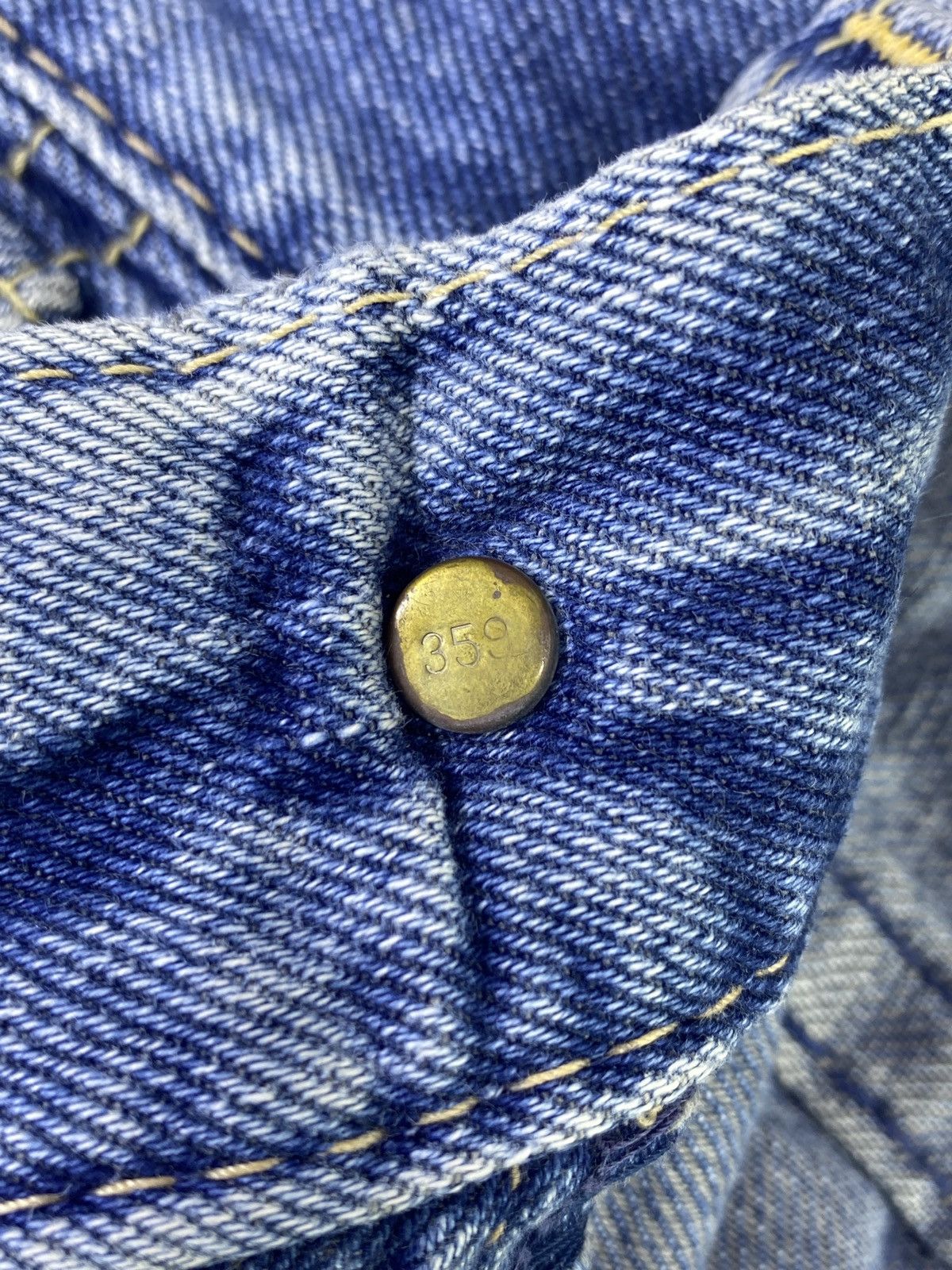 Jean × Levi's × Vintage Vintage Levis 901 Jeans Distress Blue Wash - J917 Size US 34 / EU 50 - 6 Thumbnail
