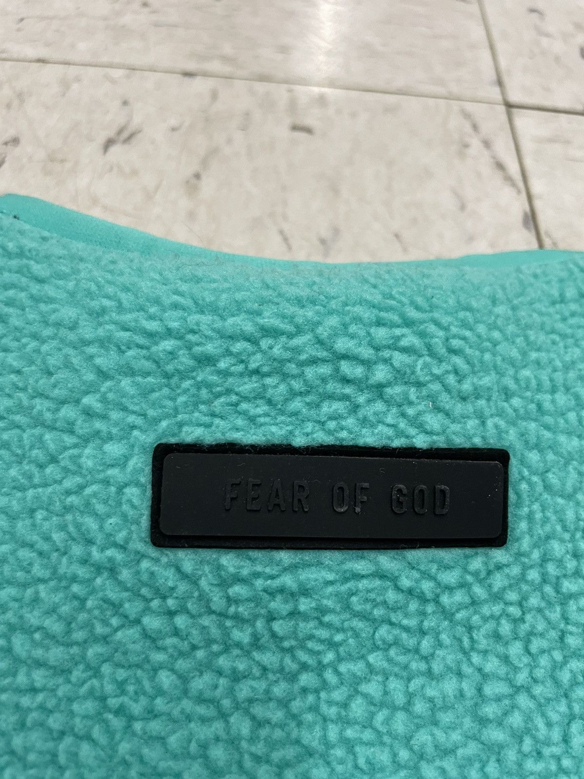 Essentials × Fear of God Polar Fleece Crewneck Sweatshirt Oversized Seafoam Size US S / EU 44-46 / 1 - 8 Thumbnail