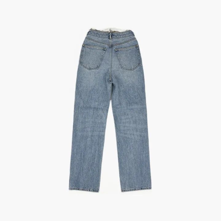 Alexander Wang Alexander Wang Blue Relaxed Fit Denim Pants - Size 25" / US 0 / IT 36 - 3 Thumbnail