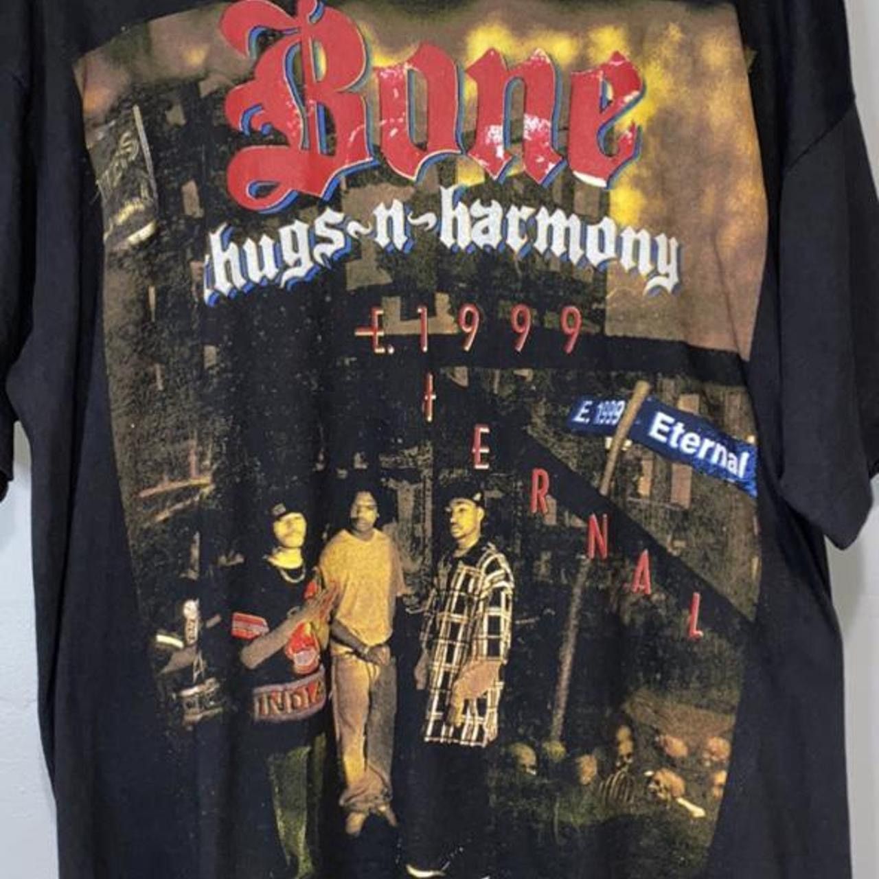 Vintage Bone Thugs n Harmony E. 1999 Eternal rap 1995 shirt Size US XXL / EU 58 / 5 - 1 Thumbnail