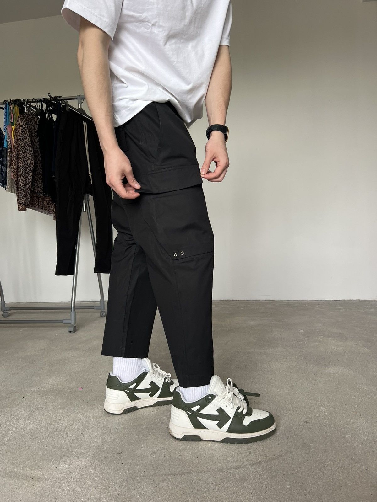 Rick Owens 💎SS24 Rick Owens Cargo Pants Size US 36 / EU 52 - 15 Thumbnail