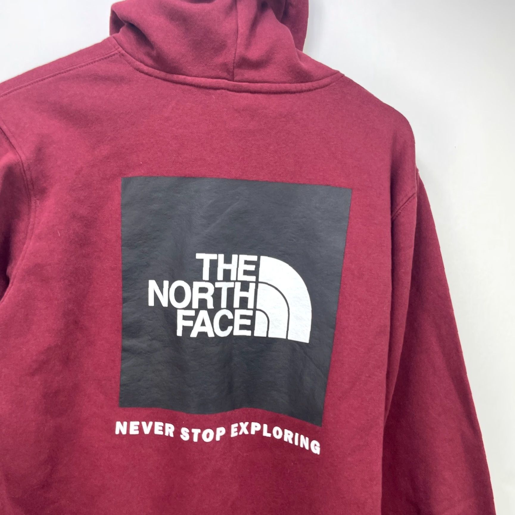 The North Face VINTAGE The North Face Hoodie M Red Mens Size US M / EU 48-50 / 2 - 2 Thumbnail