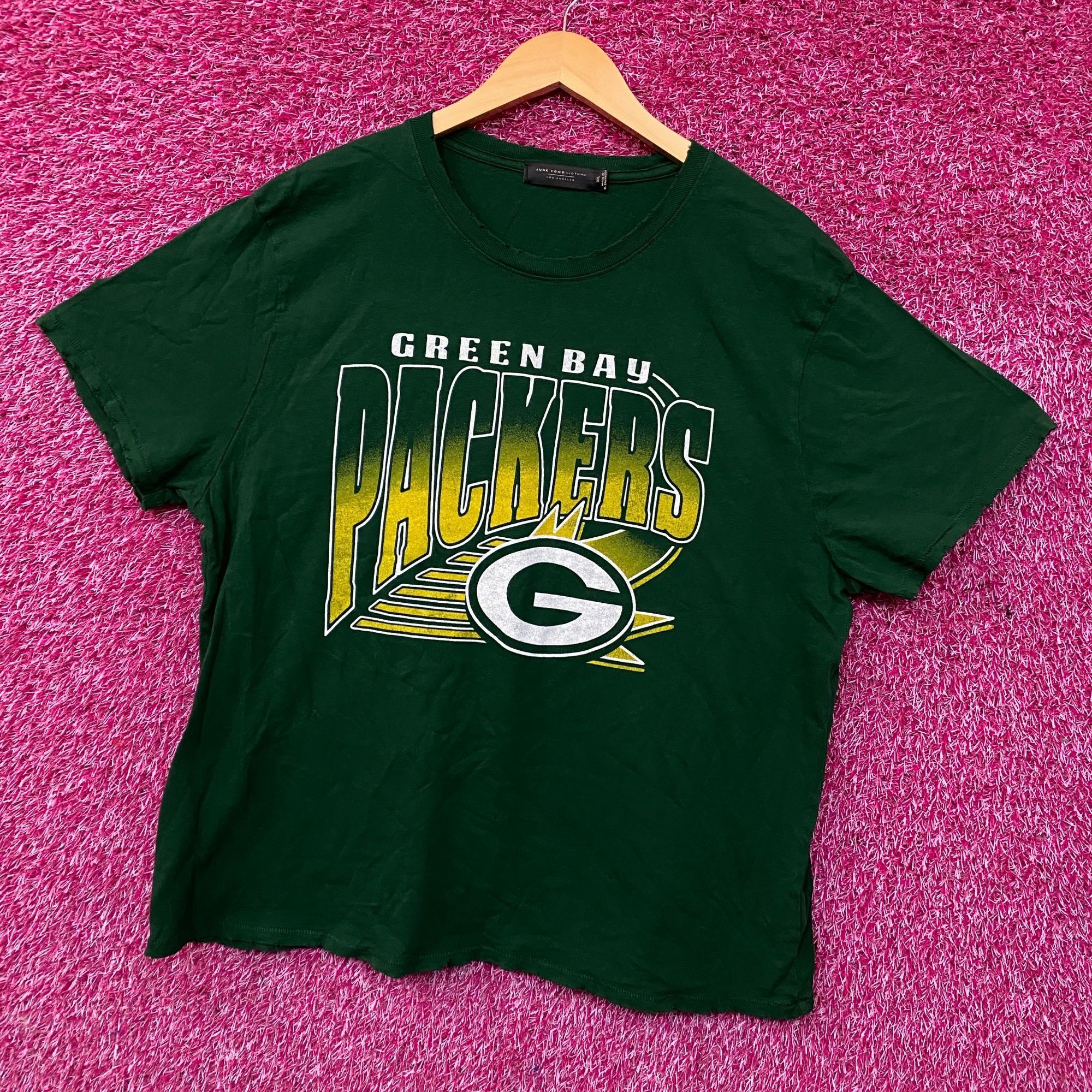 Junk Food Junk Food Clothing NFL Green Bay Packers Chrome Retro Style Size XXL / US 16-18 / IT 52-54 - 3 Thumbnail