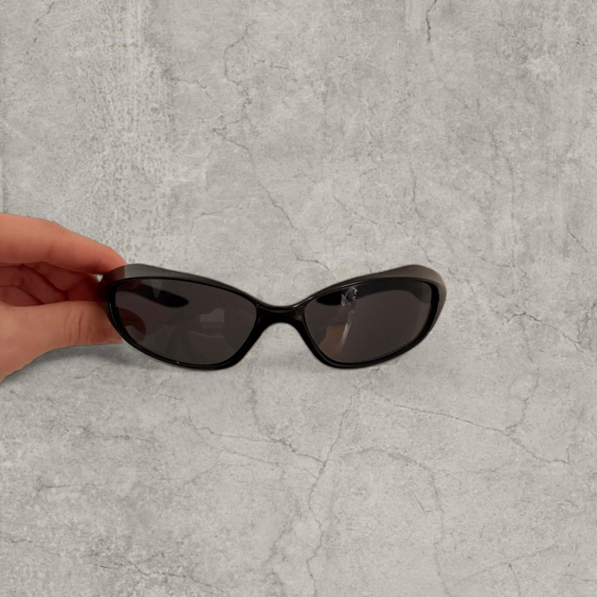 Japanese Brand Insane UV400 sunglasses in black with black lense. One size. Size ONE SIZE - 4 Thumbnail