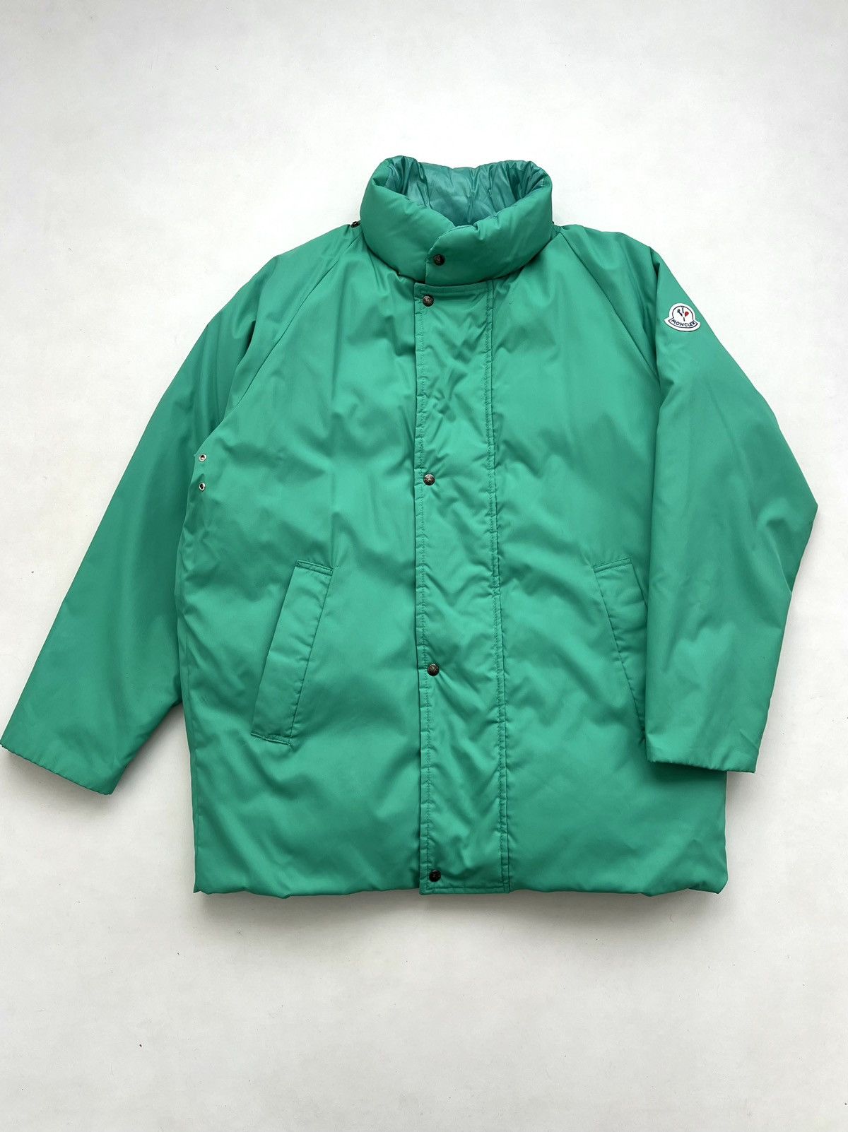 Moncler Grenoble 🔥 80s Moncler Grenoble Green Down Puffer Jacket Size US L / EU 52-54 / 3 - 5 Thumbnail