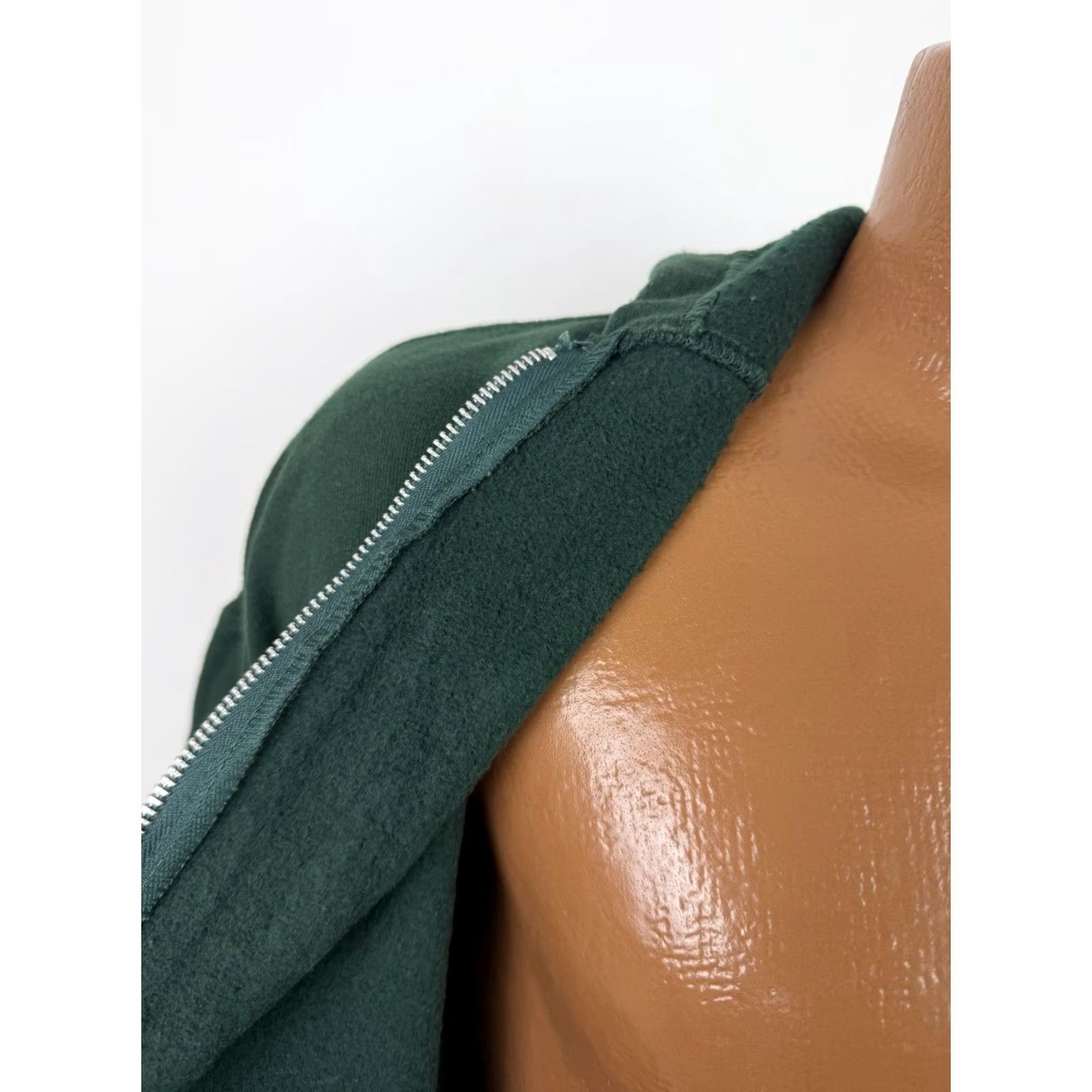 Jerzees JERZEES Hoodie Mens Medium Forest Green Full Zip Size US M / EU 48-50 / 2 - 6 Thumbnail