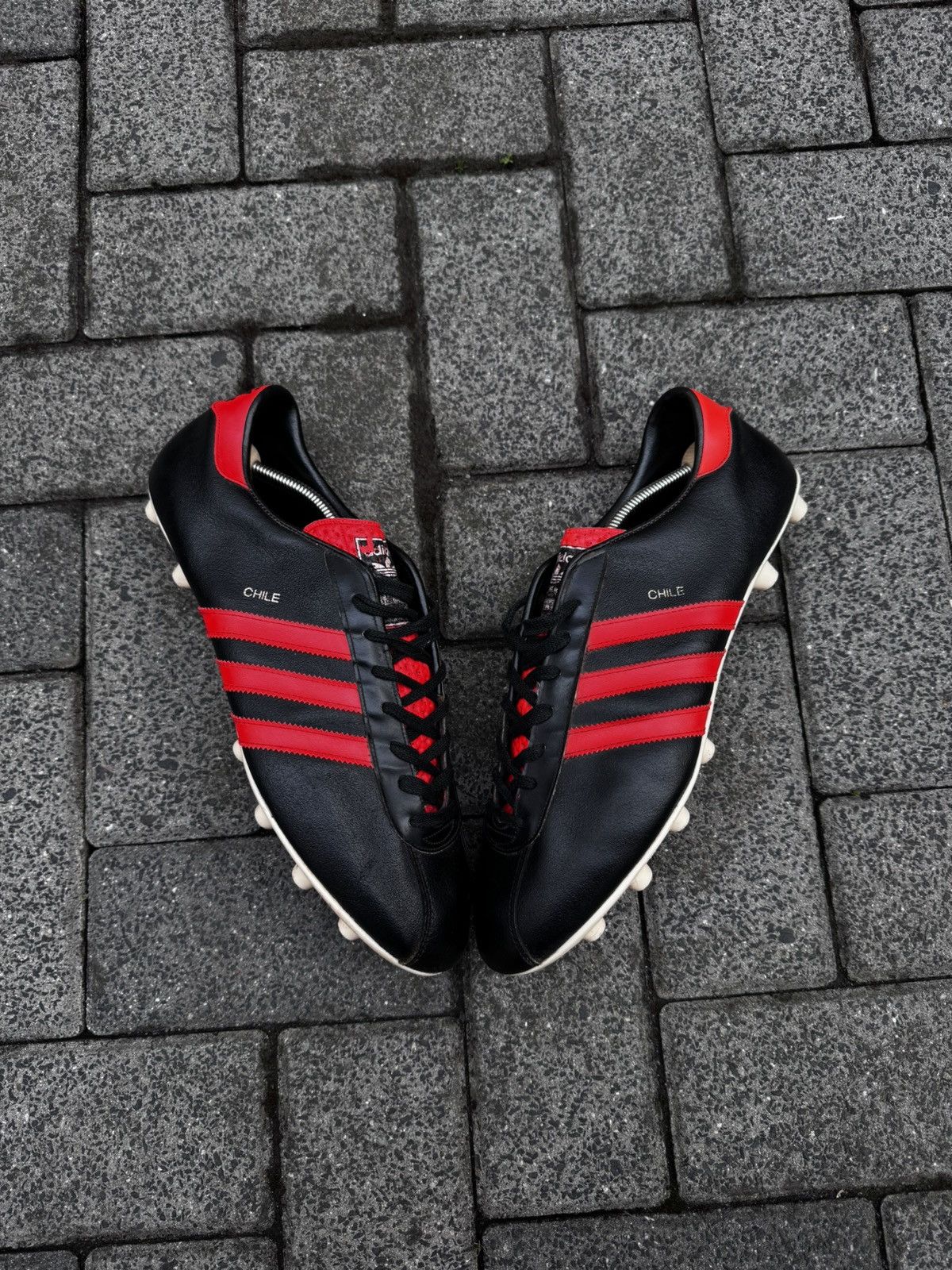 Adidas × Vintage Vintage Rare Adidas CHILLE Football Boots made in Yugoslavia Size US 11.5 / EU 44-45 - 2 Thumbnail