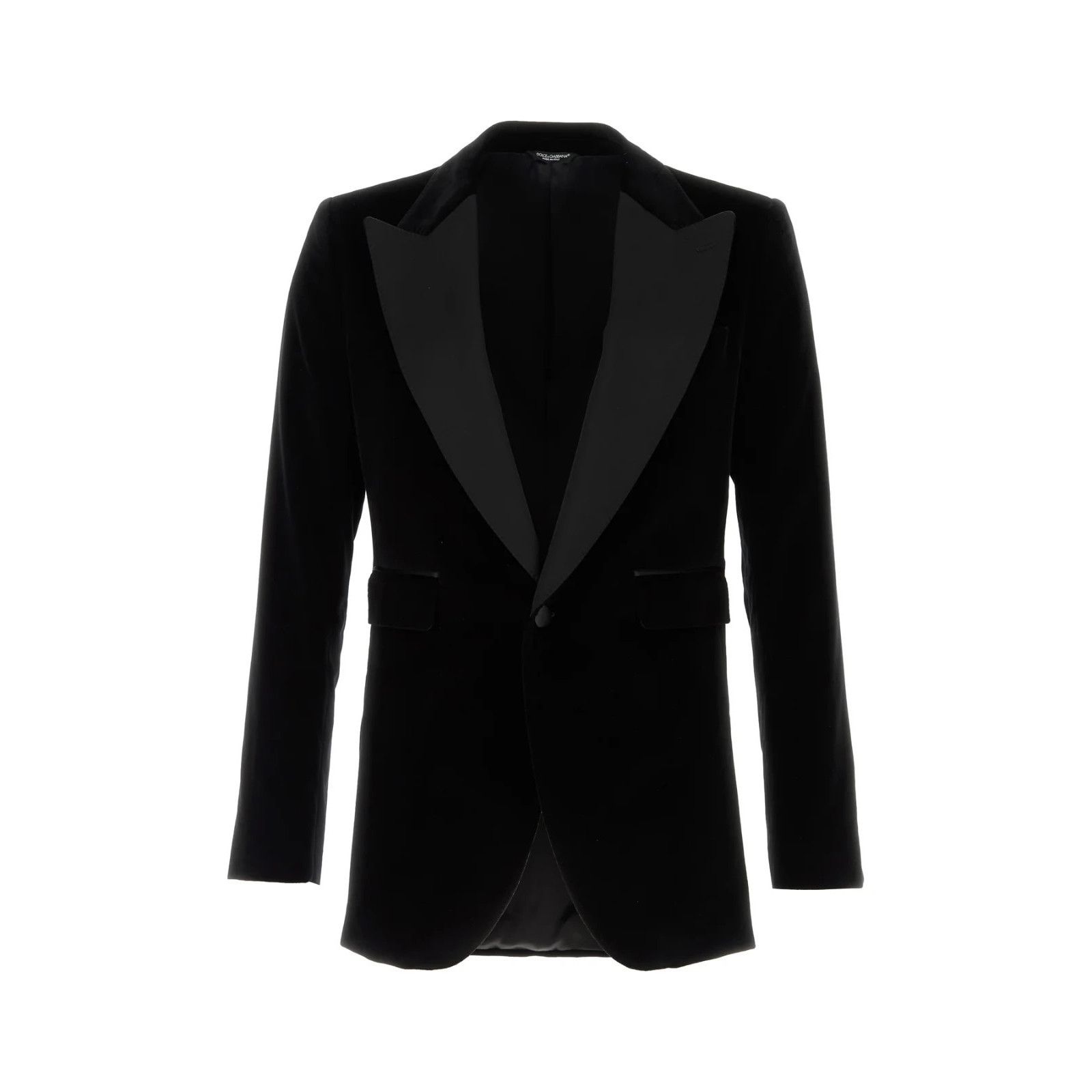DOLCE & GABBANA Black Velvet Blazer New & Authentic (Men's s