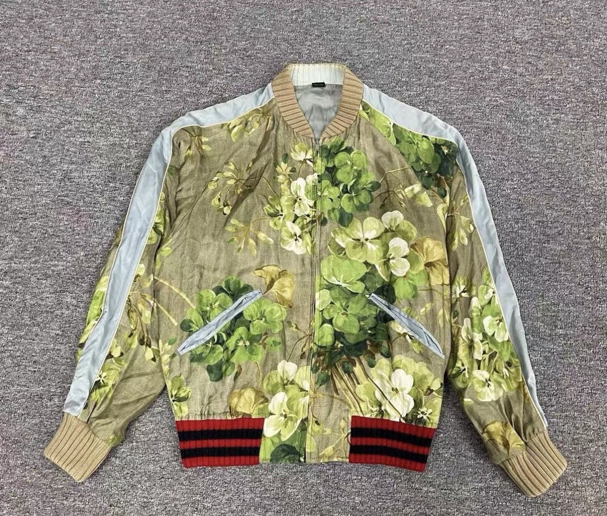 Gucci Gucci All-Over Floral Print Casual Jacket J16 Size US S / EU 44-46 / 1 - 1 Thumbnail