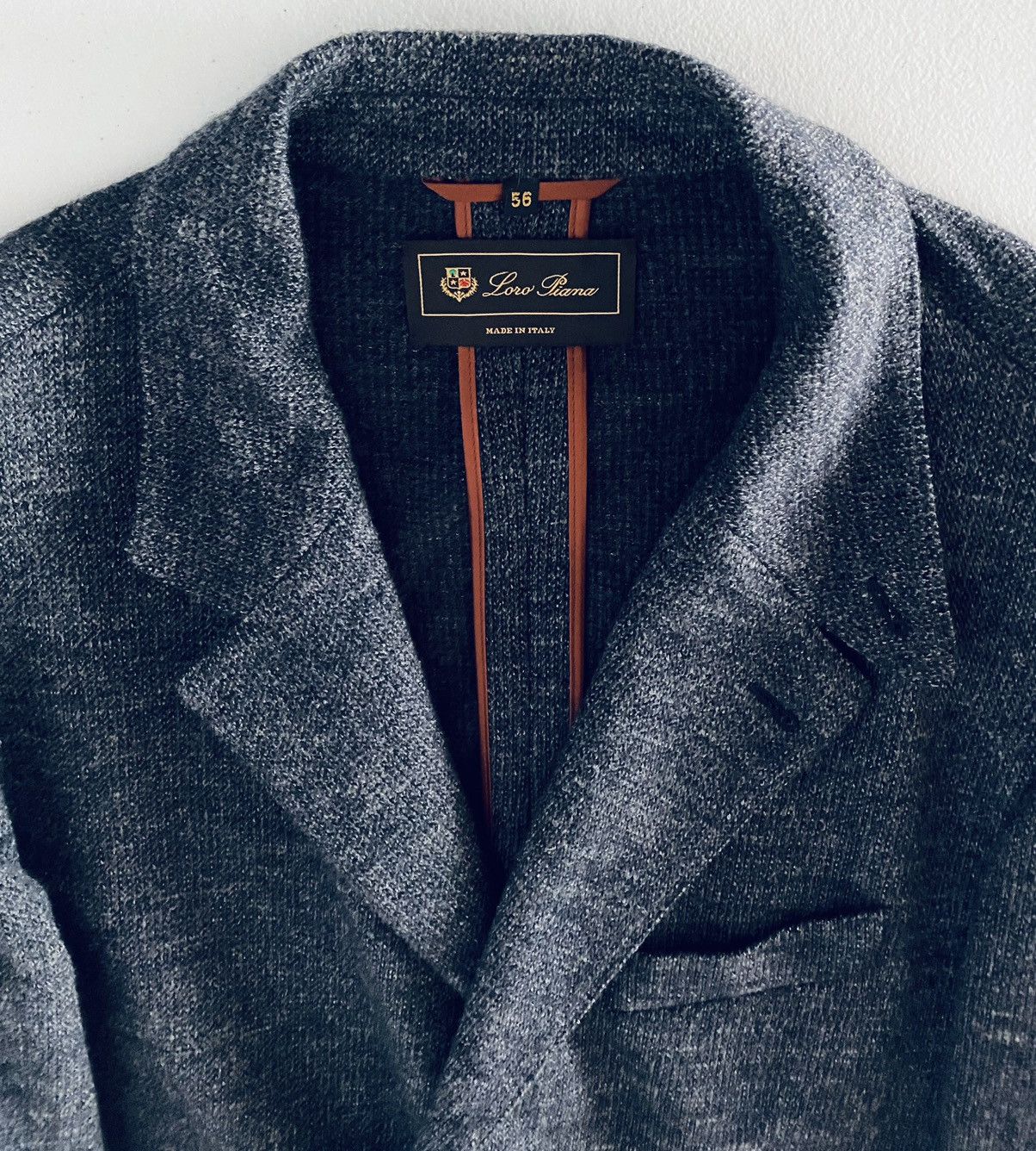 Loro Piana Loro Piana 🇮🇹 Sweater Knit Wool Cashmere Goatskin Trim 56 NEW Size US XL / EU 56 / 4 - 8 Thumbnail