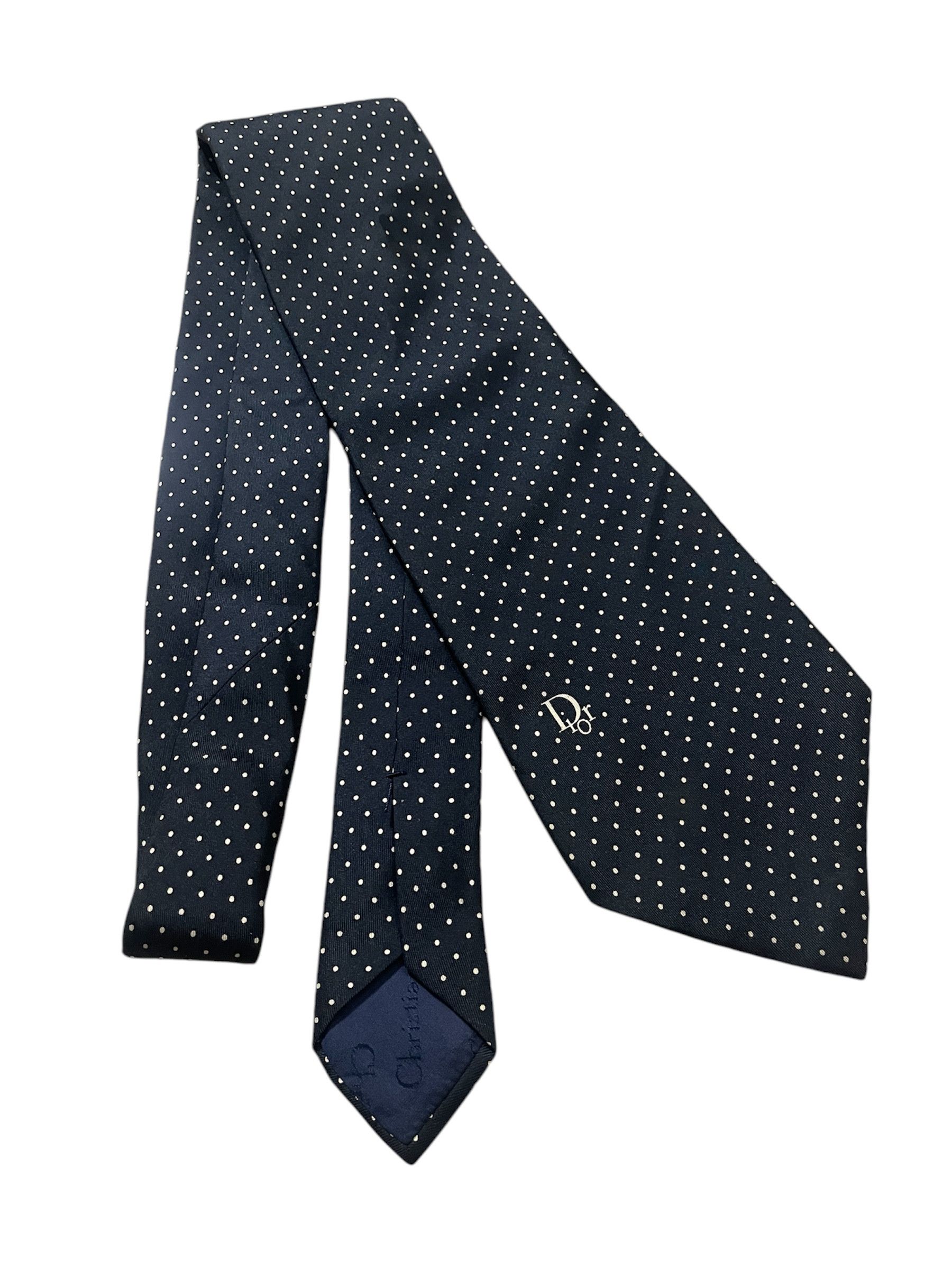 Dior Dior tie Polkadot Size ONE SIZE - 1 Thumbnail