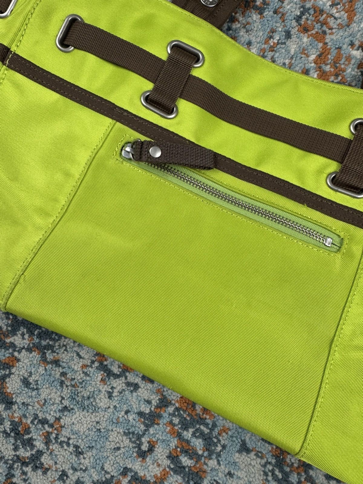George Gina & Lucy × Vintage Vintage Y2K George Gina & Lucy baggy smith neon green bag Size ONE SIZE - 13 Thumbnail