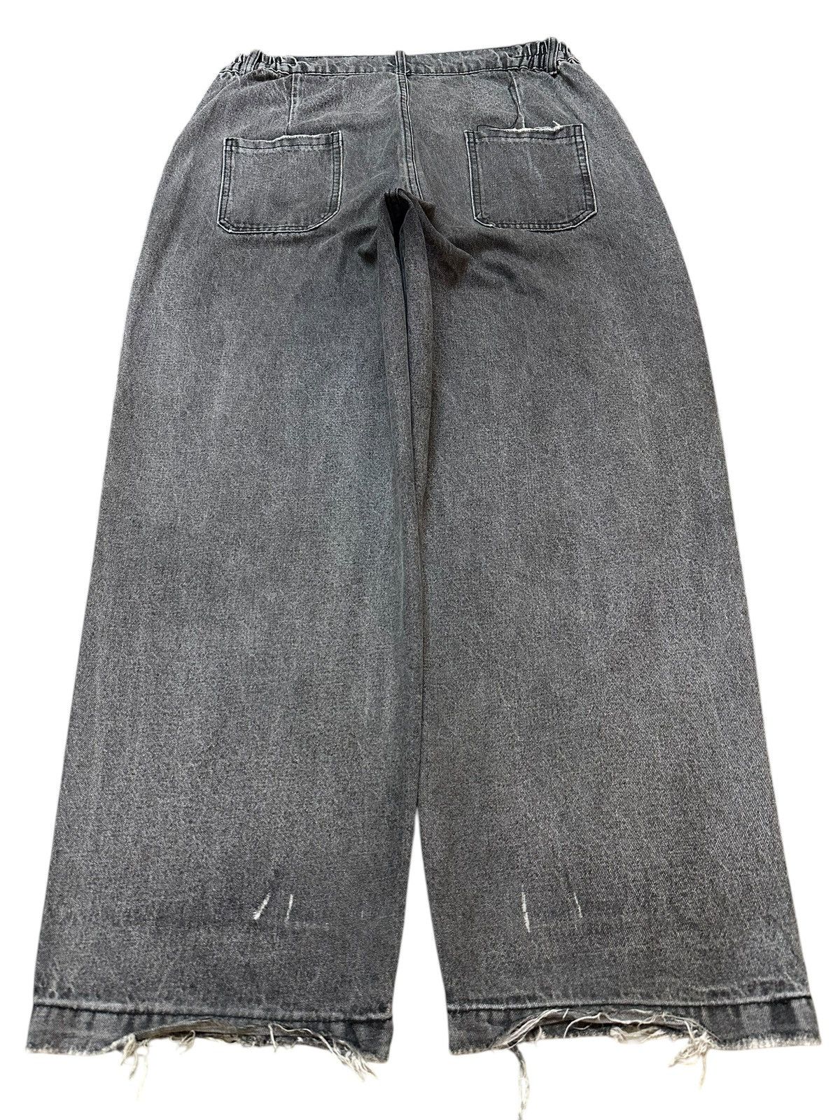 Fubu Vintage Japanese Brand Faded Wash Style Hip Hop Baggy Jeans Size US 33 - 2 Thumbnail