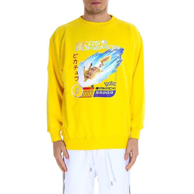 GCDS GCDS Pokémon Pikachu Crew Neck Sweatshirt Size US S / EU 44-46 / 1 - 1 Thumbnail