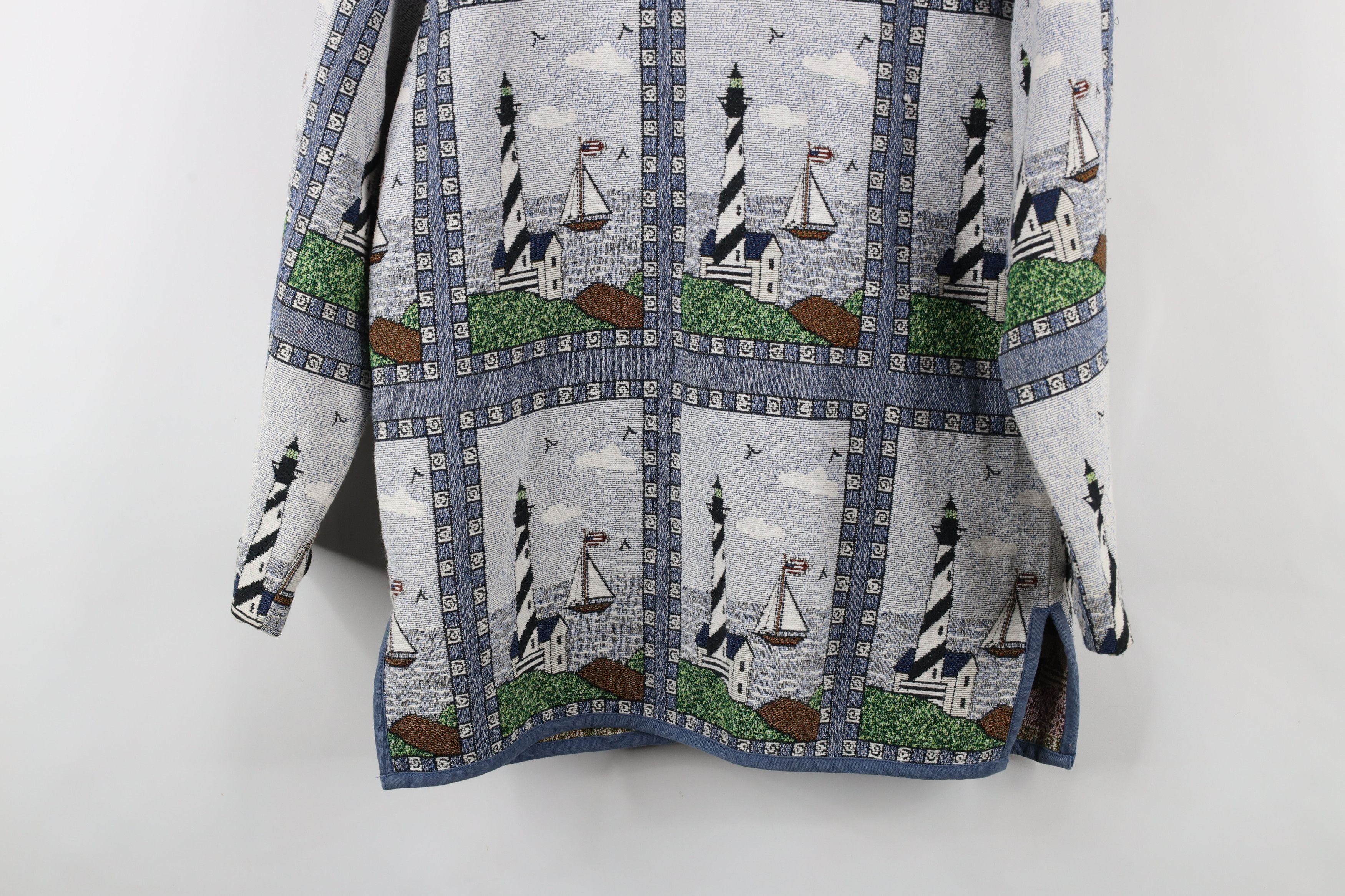 Vintage Vintage 90s Streetwear All Over Print Tapestry Jacket Size M / US 6-8 / IT 42-44 - 11 Thumbnail