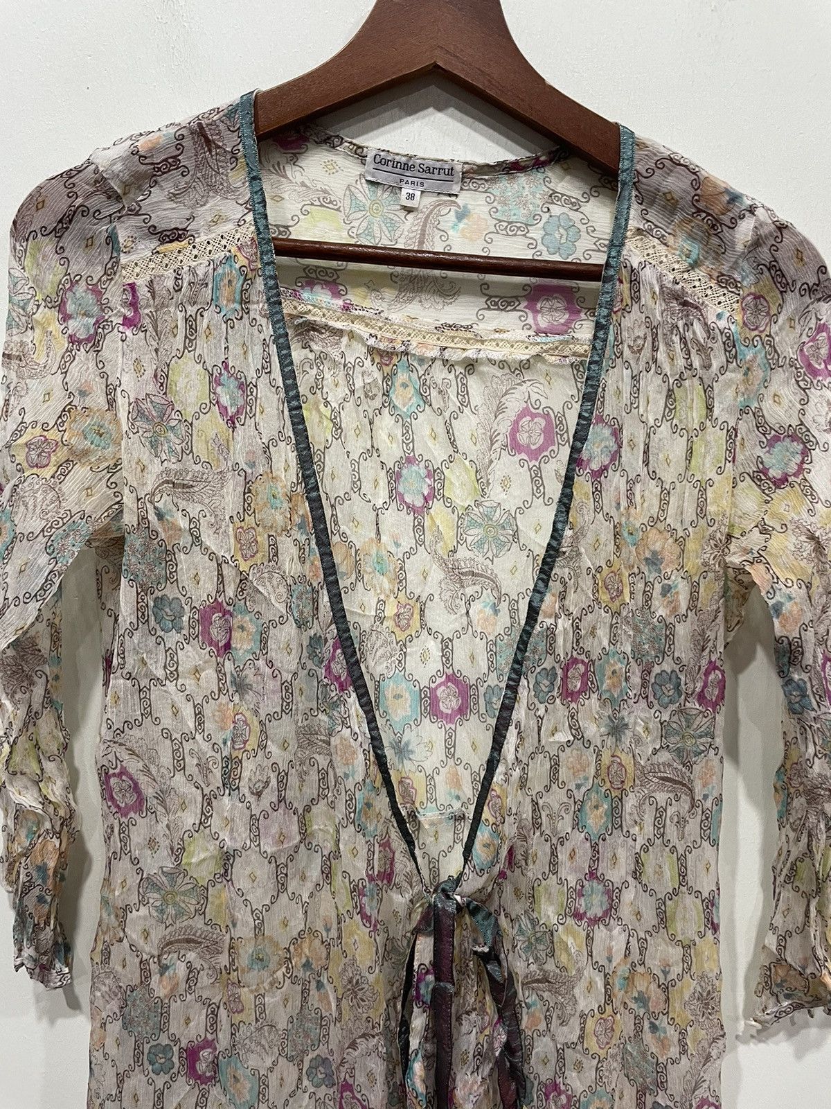 Designer × Japanese Brand × Tomorrowland Corinne Sarrut mesh dress Size S / US 4 / IT 40 - 3 Thumbnail
