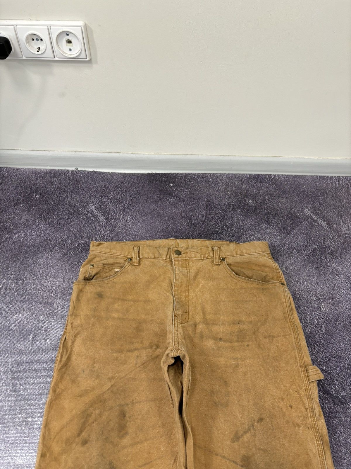 Dickies Vintage Dickies Y2K Distressed Work Hype Baggy Pants Size US 34 / EU 50 - 13 Thumbnail