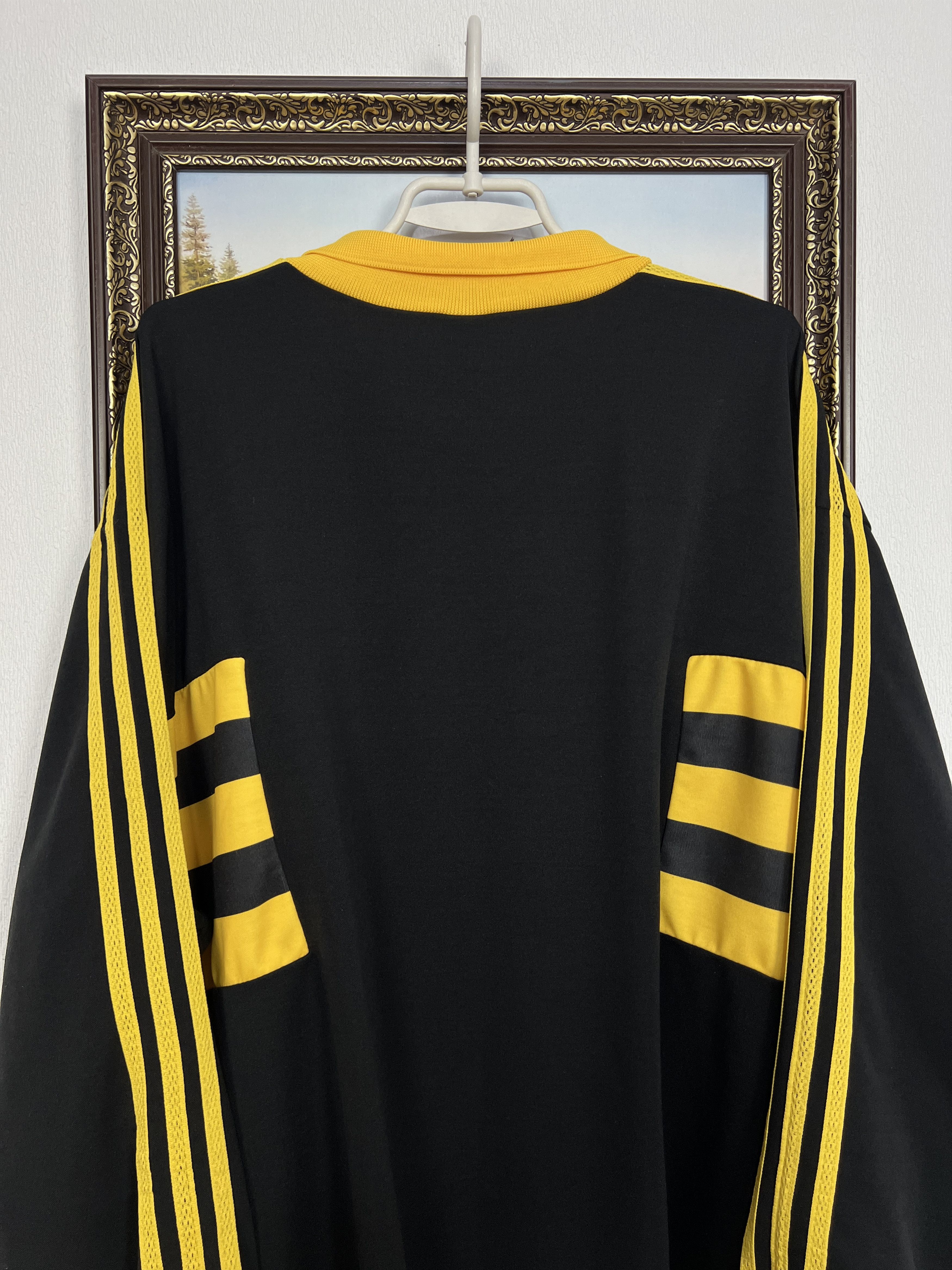 Adidas Vintage Football Template Shirt Soccer Long Sleeve Jersey Size US XXL / EU 58 / 5 - 9 Thumbnail