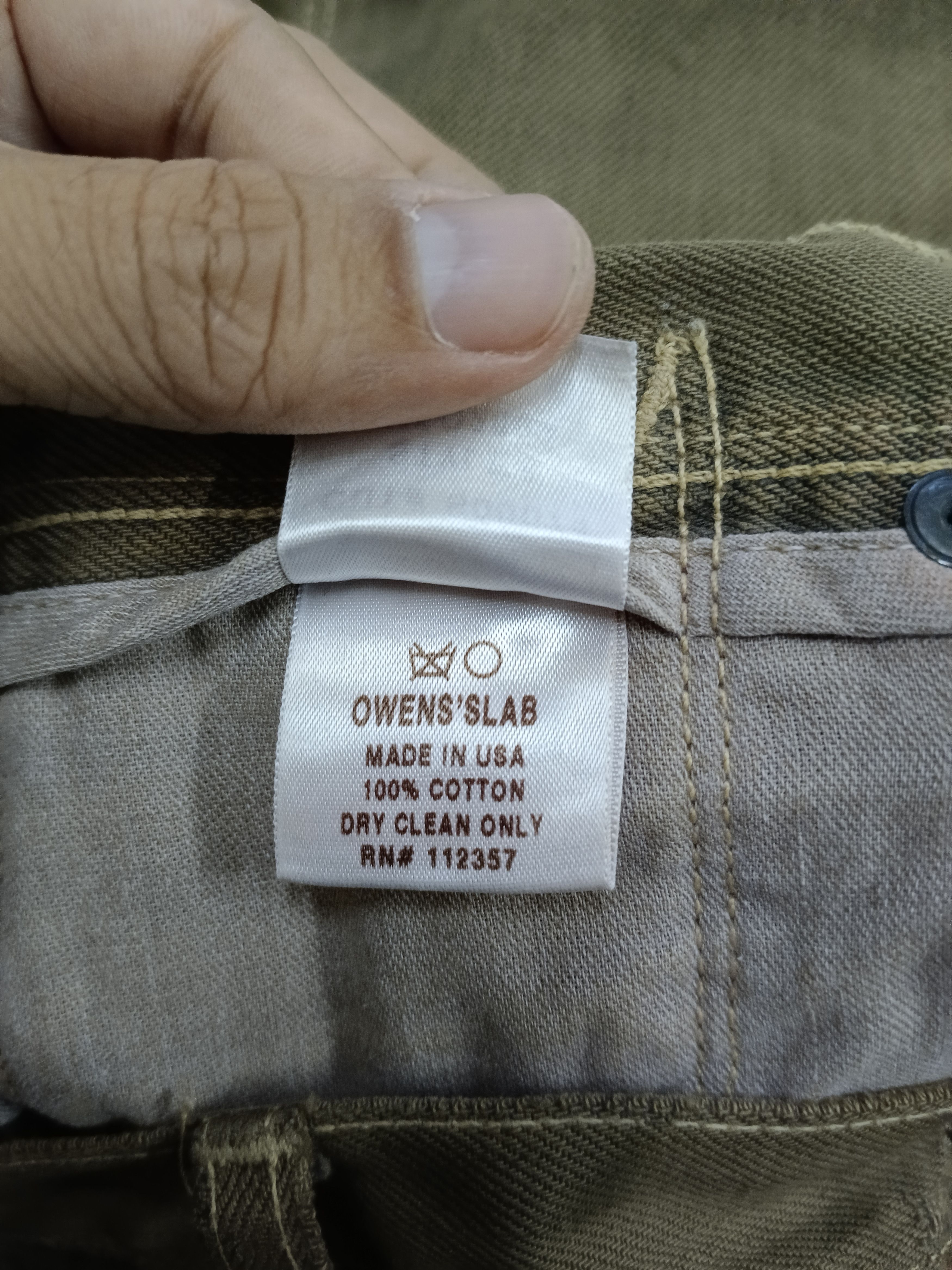 Rick Owens × Rick Owens Drkshdw SICK RICK OWENS SLAB DENIM PANTS Size US 32 / EU 48 - 9 Thumbnail